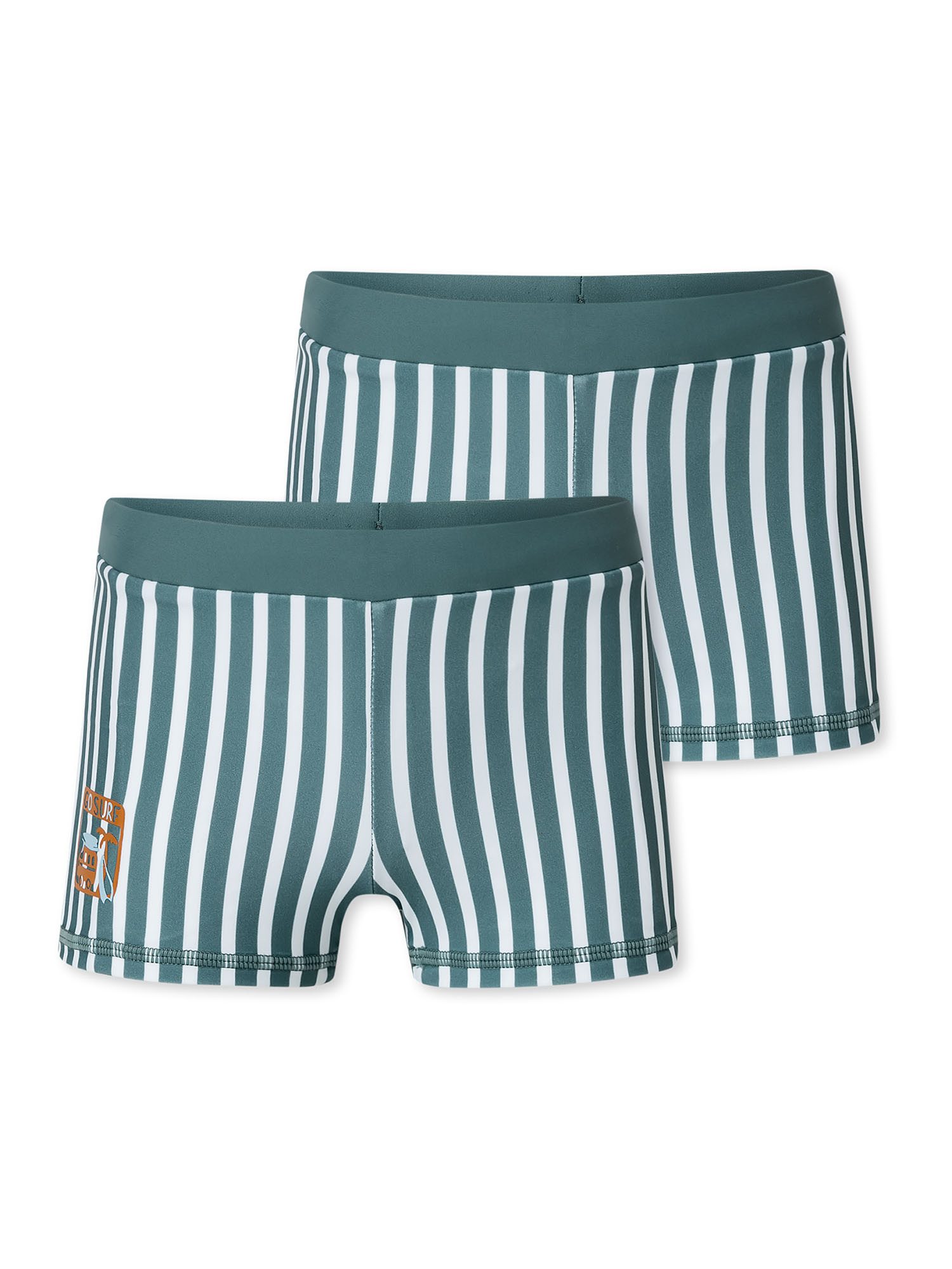Schiesser Badehose Aqua Kids (2-St) Schwimmhose, Schwimmshorts, Badebekleidung