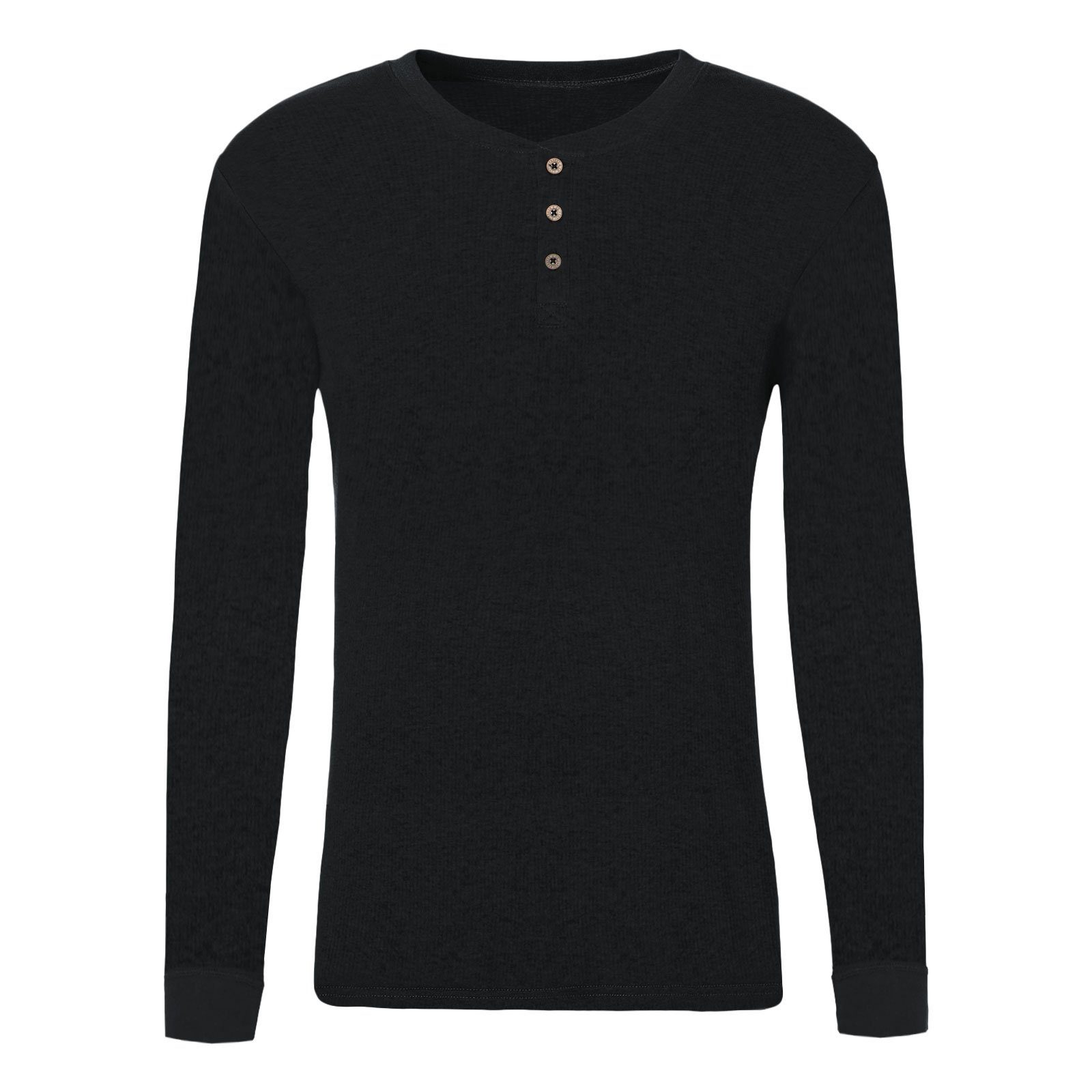 Levi's® Langarmshirt Long Sleeve Henley mit Knopfleiste