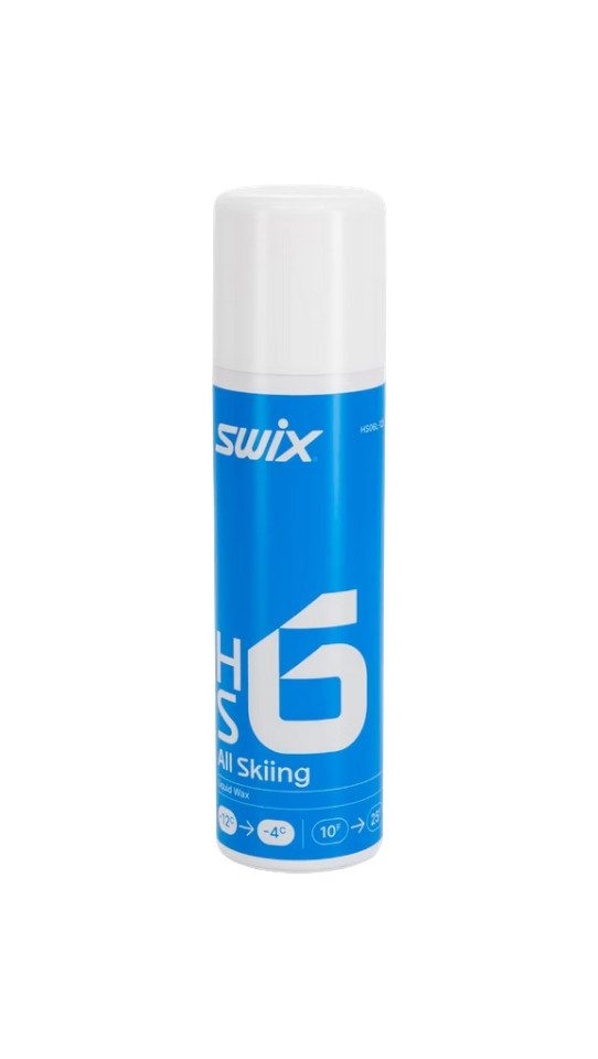 Swix Ski SWIX HS6 Liquid. Blue, -4°C/-12°C 125ml Skiwachs Ski, leicht