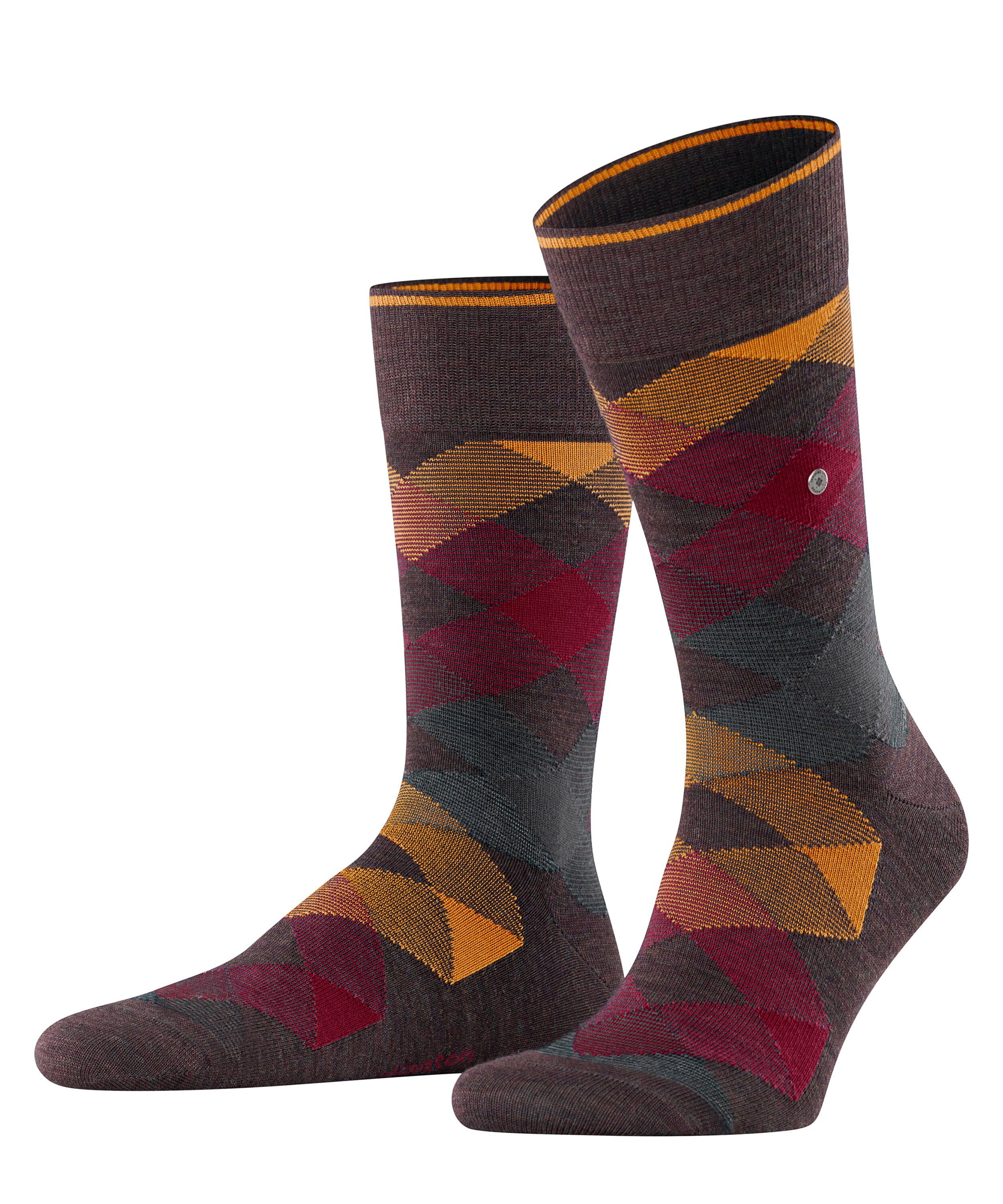 Burlington Socken Newcastle Melange (1-Paar) PINK (8553) | Socken