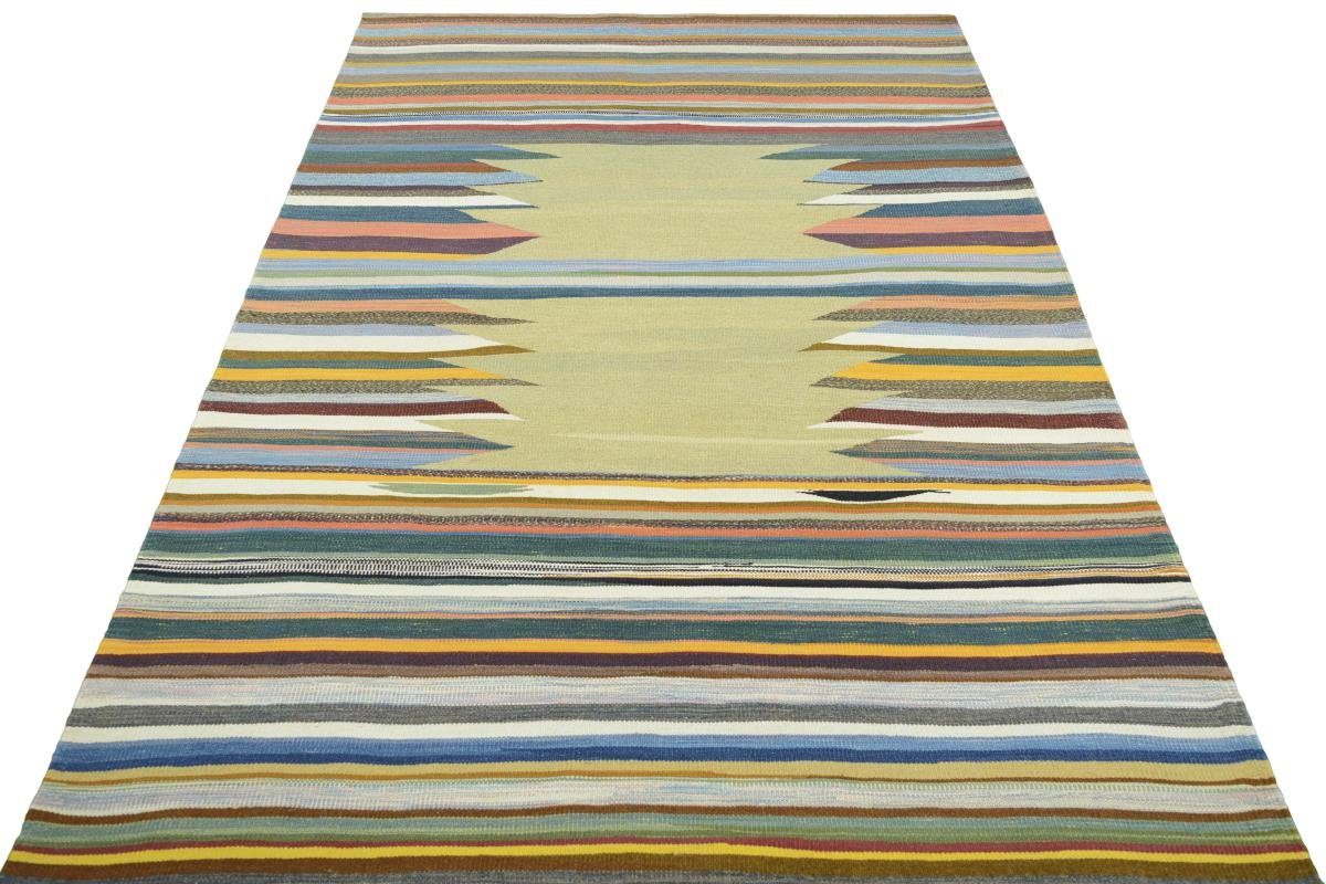 Orientteppich Kelim Orientteppich Fars Handgewebter Nain Trading, 151x227 4 Perserteppich, / mm rechteckig, Höhe