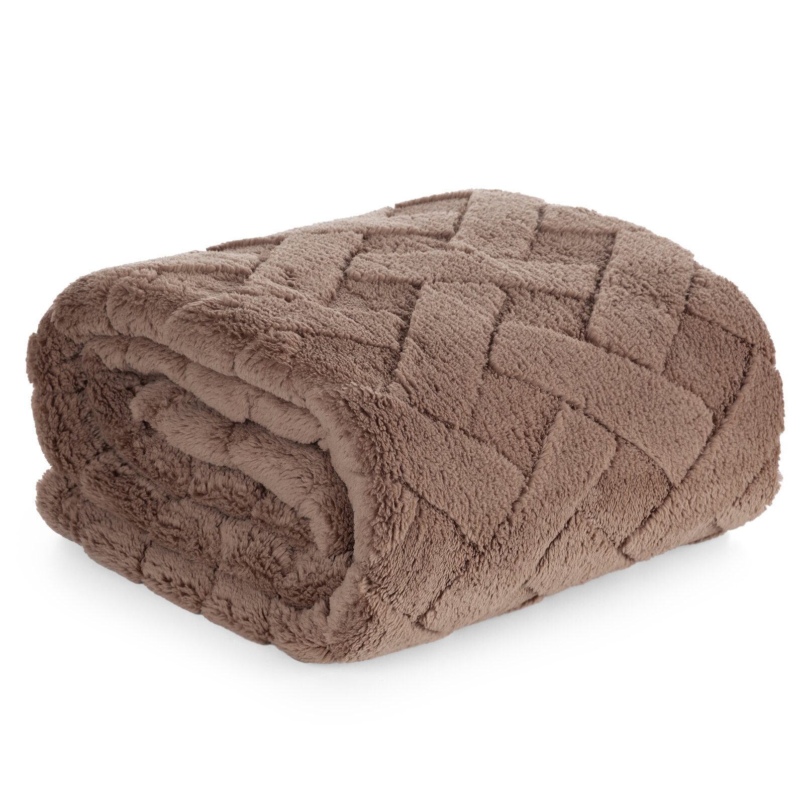 Wohndecke CARO, Design91, Karierte Kuscheldecke ideales günstig online kaufen