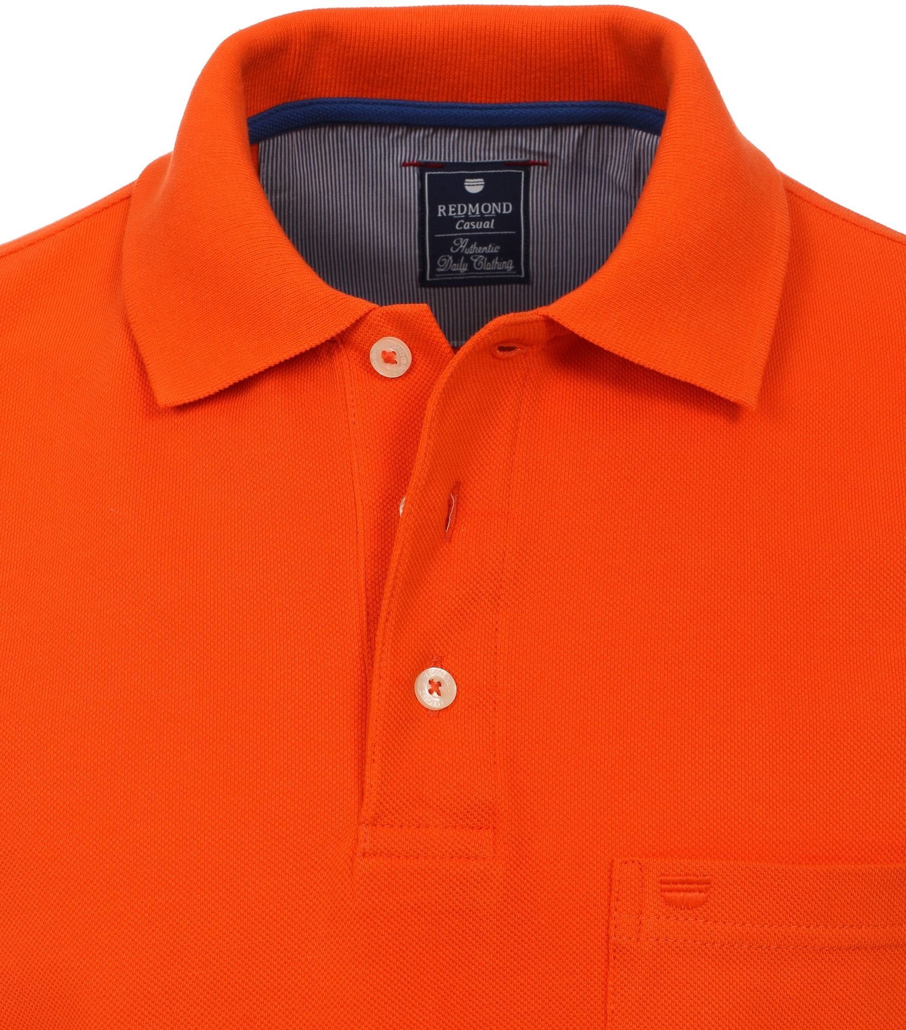Rot Piqué Polo-Shirt Poloshirt Redmond (205)