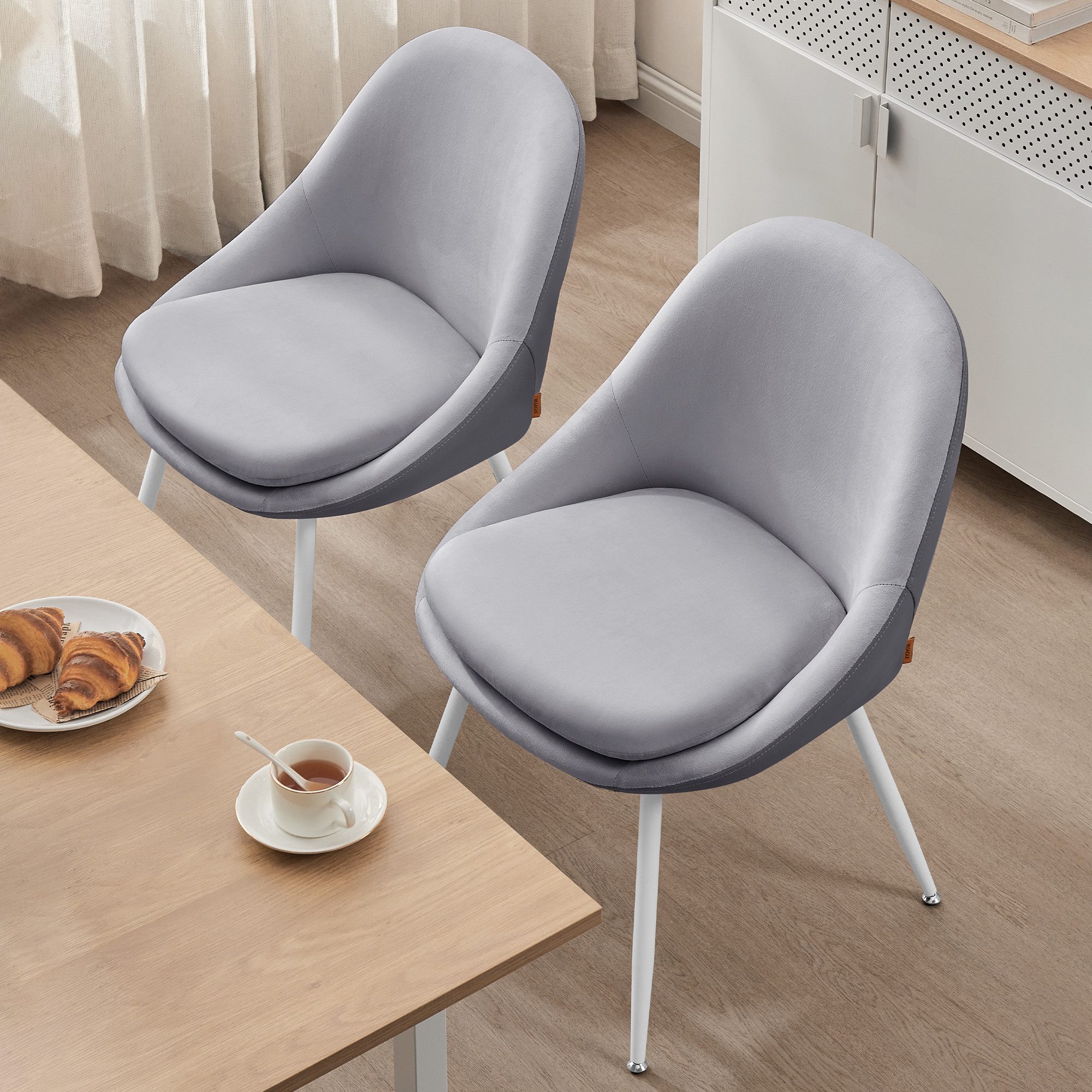 VASAGLE Esszimmerstuhl 2er Set/ 4er Set/ 6er SetKüchenstuhl-61 x 56 x 81,5 günstig online kaufen