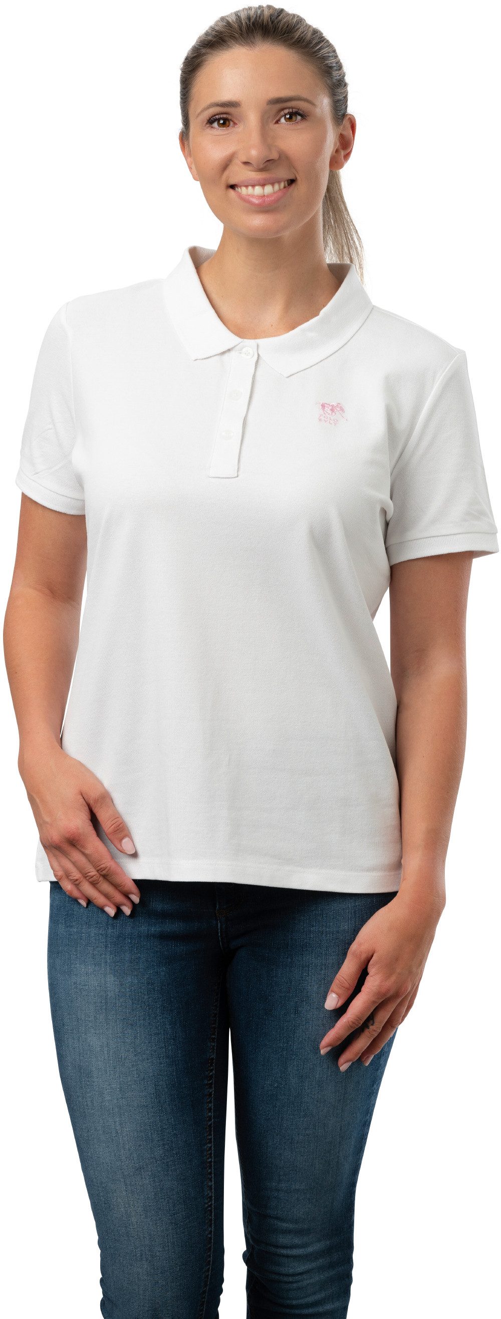 Polo Sylt Poloshirt aus weichem, anschmiegsamem und pflegeleichtem Stretch-Piqué