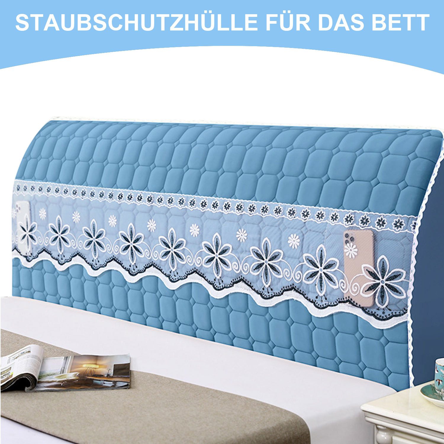 Refttenw Betthusse Bettkopfteil Hussen Kopfteil Bezug günstig online kaufen