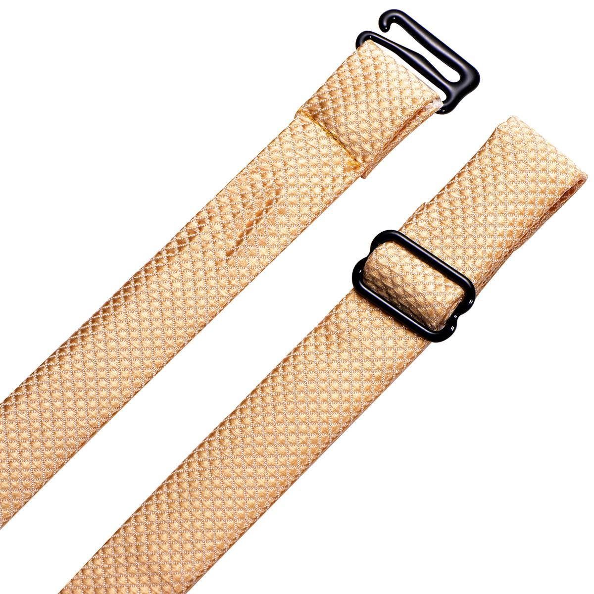 DonDon Fliege DonDon Herren Fliege 12 x 6 cm gebunden (Packung, 1-St) bereits gebunden, verstellbar, Seidenlook – Bild 5 von 5