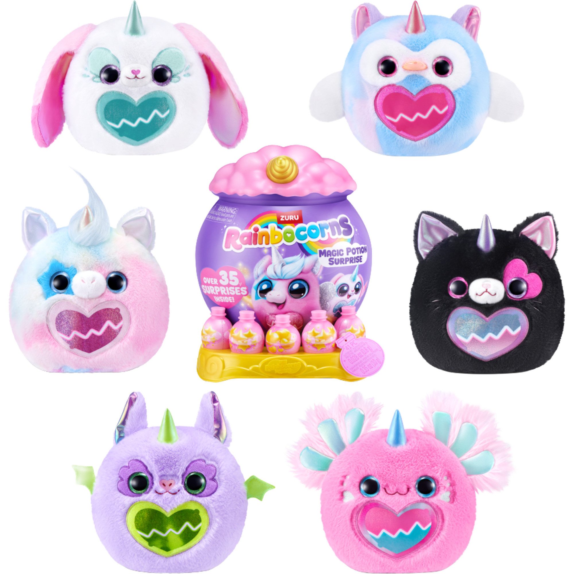 ZURU Kuscheltier ZURU Rainbocorns - Magic Potion Surprise Serie 1