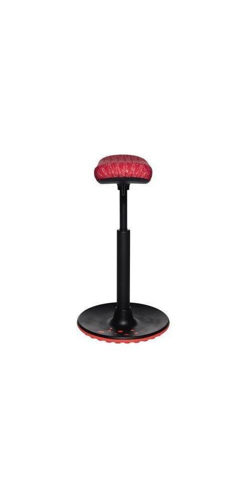 SITNESS® Skateboard Farbe Sitzfläche: rot Drehstuhl Sitzhocker H2 der TOPSTAR