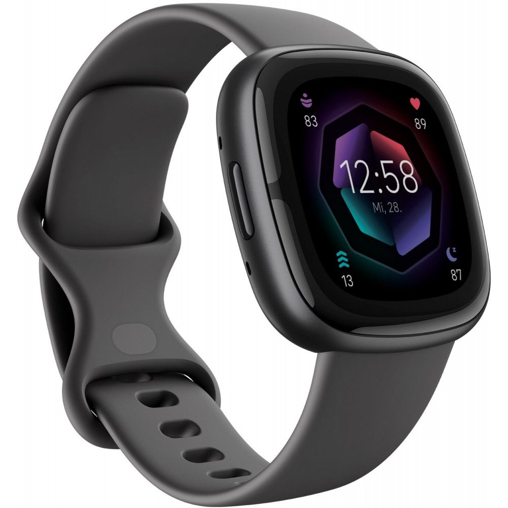 Fitbit Sense 2 Smartwatch Schattengrau Graphit Smartwatch