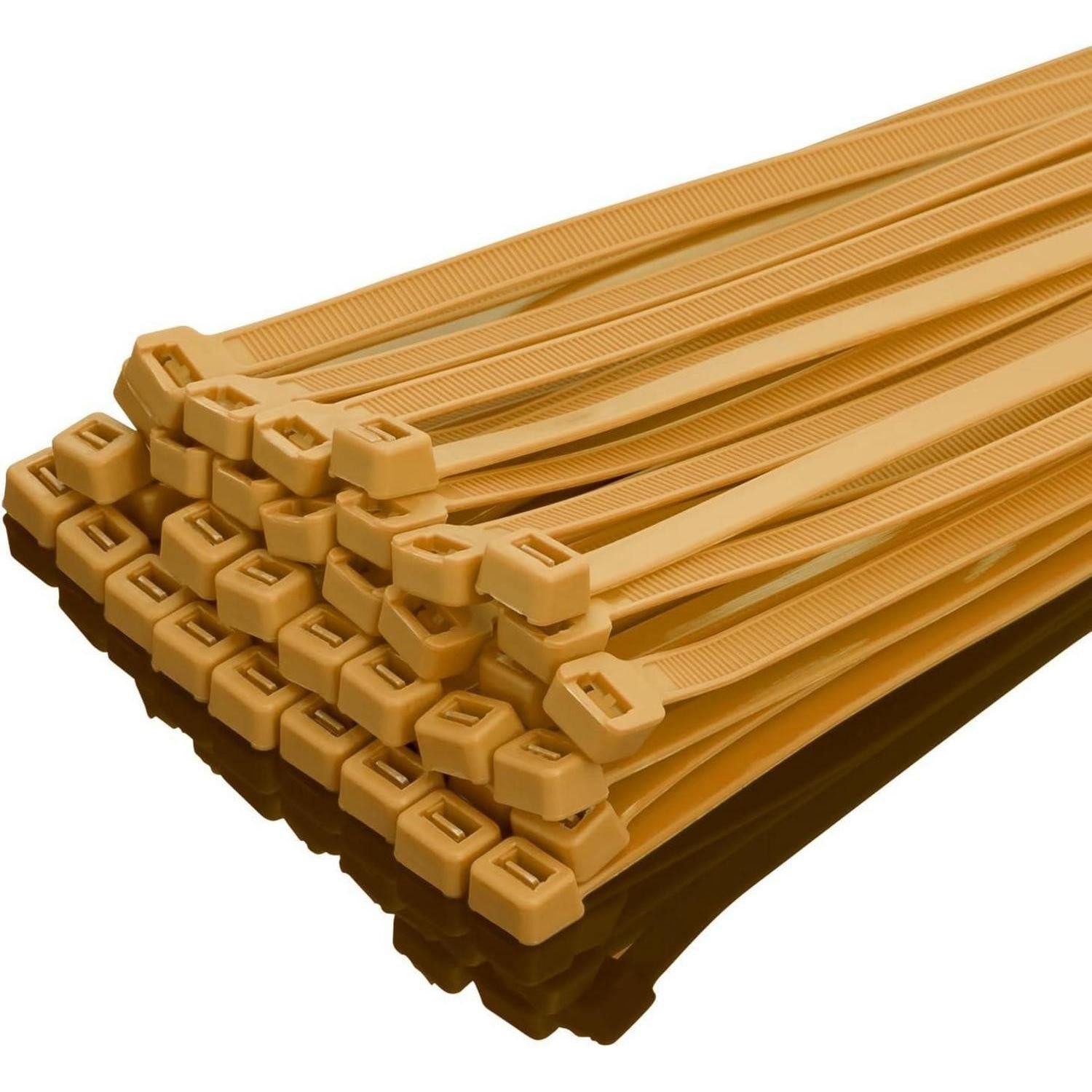 LuxusKollektion Kabelbinder Kabelbinder Gold 250mm 50kg 100St. (100-St)