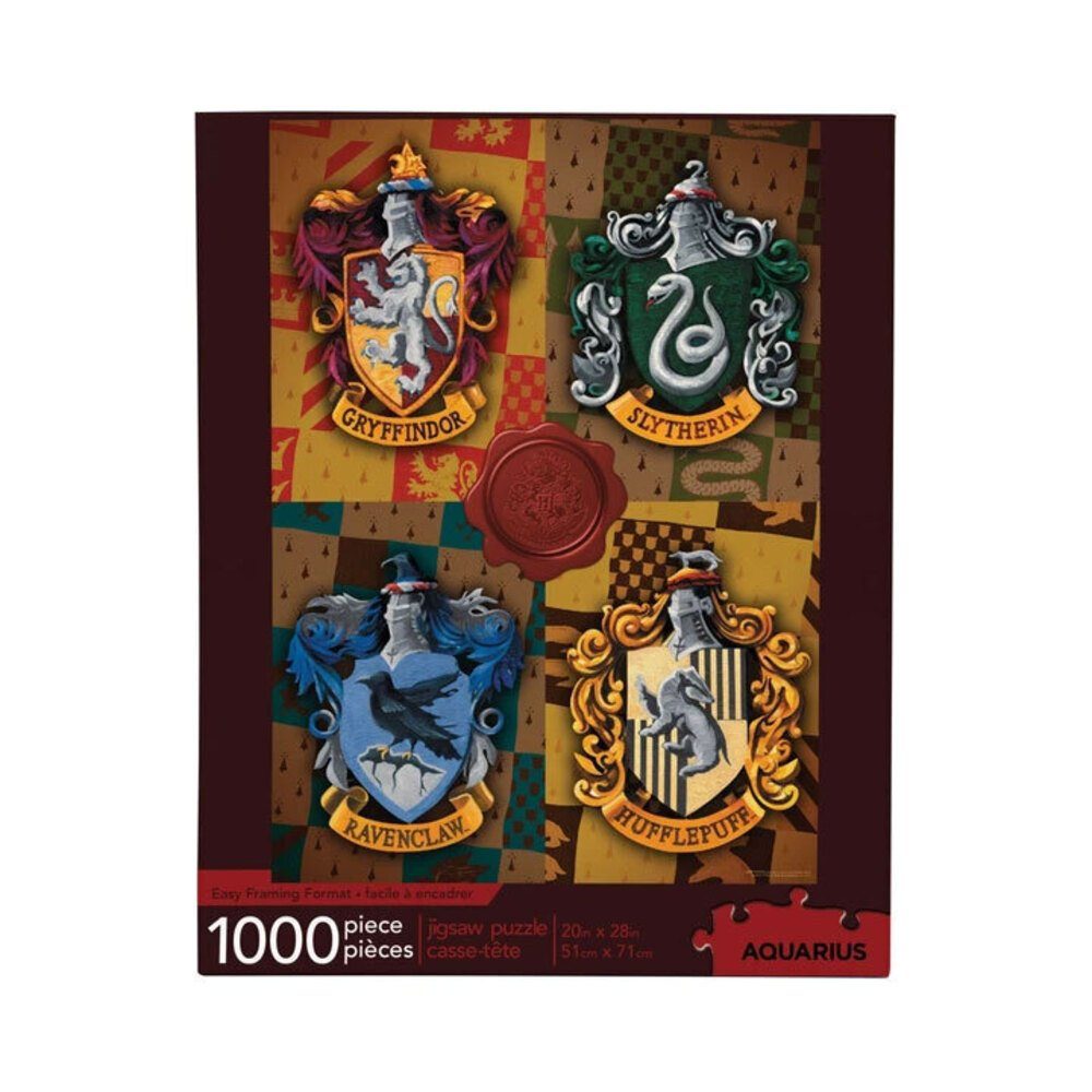 Aquarius Puzzle Harry Potter Crests (Puzzle), 1000 Puzzleteile | Puzzle