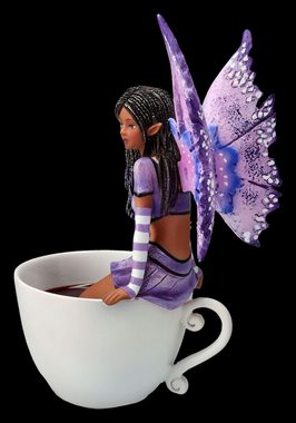 Figuren Shop GmbH Fantasy-Figur Elfen Figur in Tasse - Tea Fairy by Amy Brown - Elfenfigur Fantasy