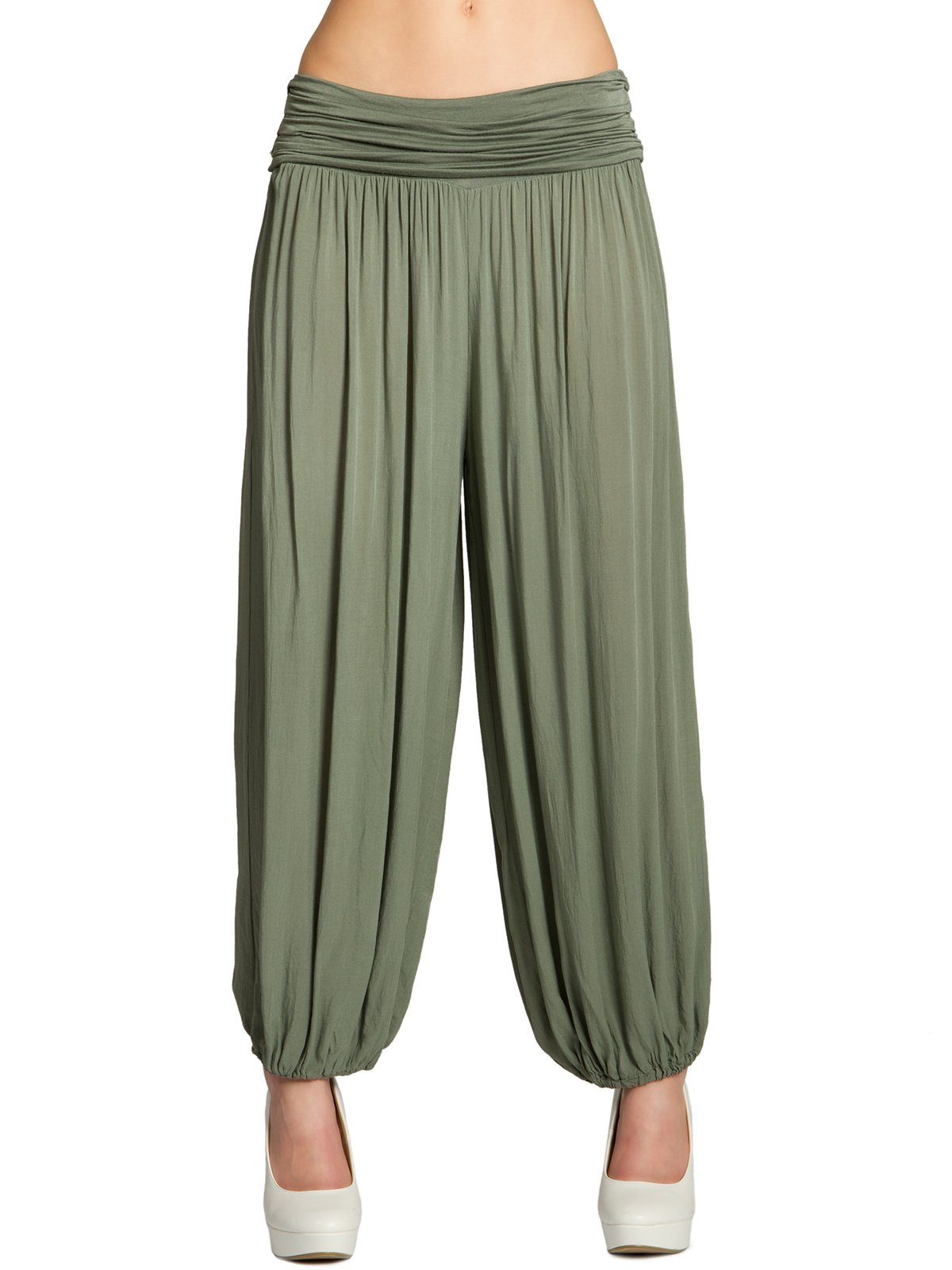 Caspar Stoffhose KHS035 leichte Damen Sommer günstig online kaufen