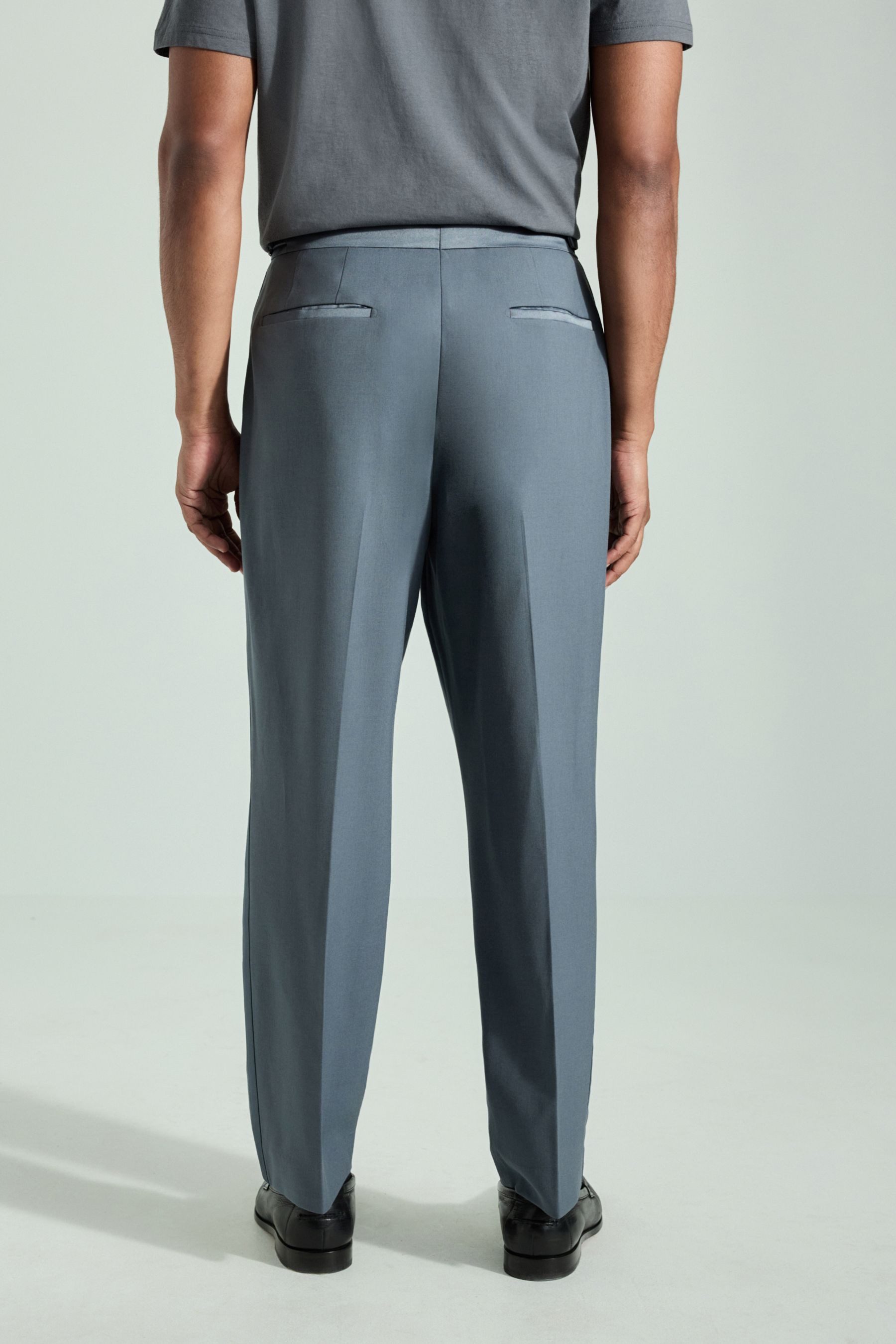 Next Anzughose Slim Fit Smokinghose (1-tlg) günstig online kaufen