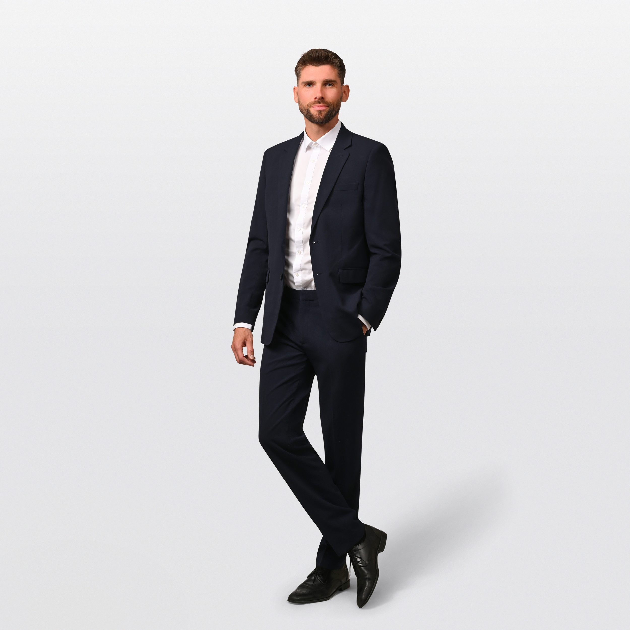Hirschthal Anzug Herren Business Anzug Regular günstig online kaufen