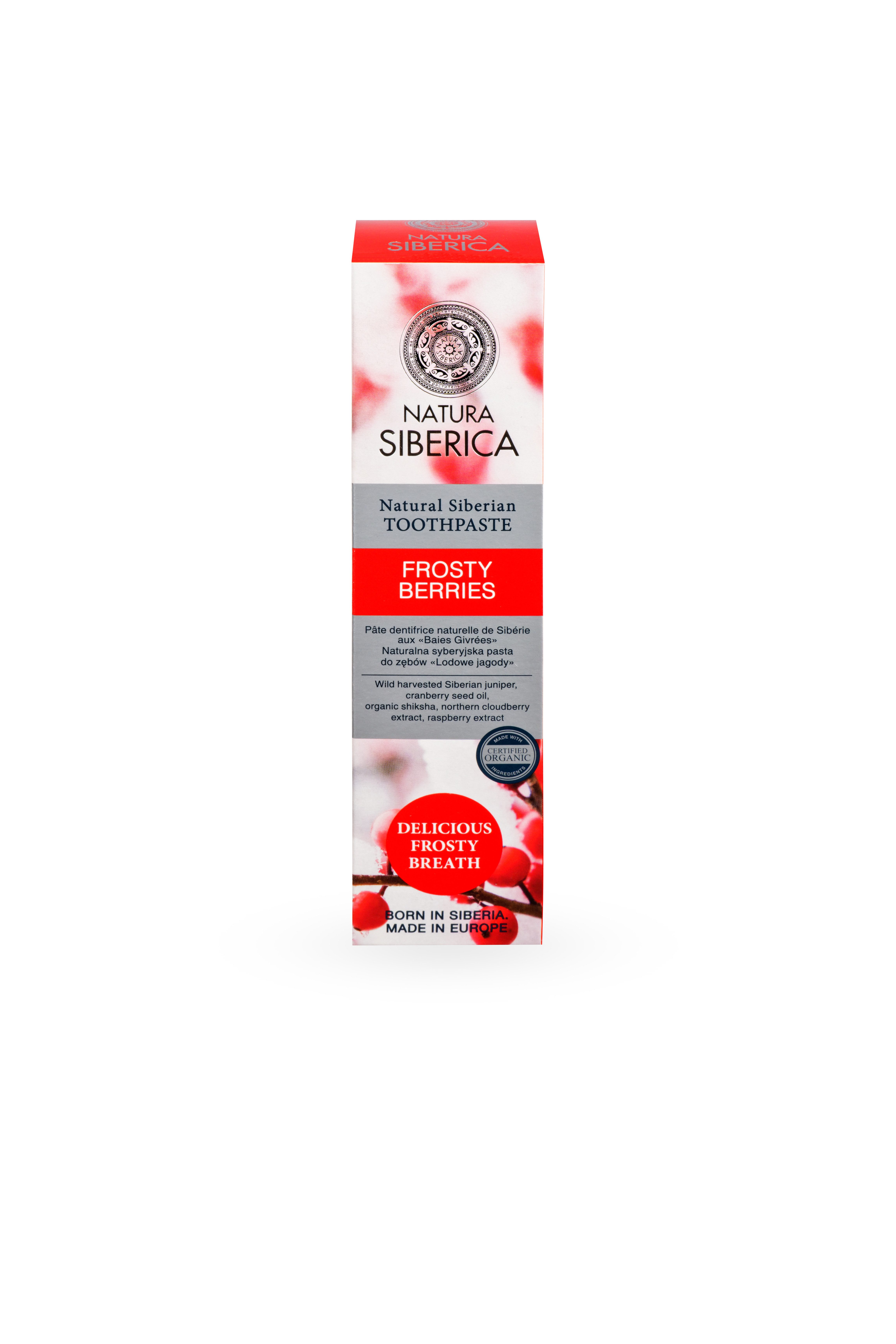 Natura Siberica Zahnpasta Natural Siberian toothpaste "Frosty Berries"