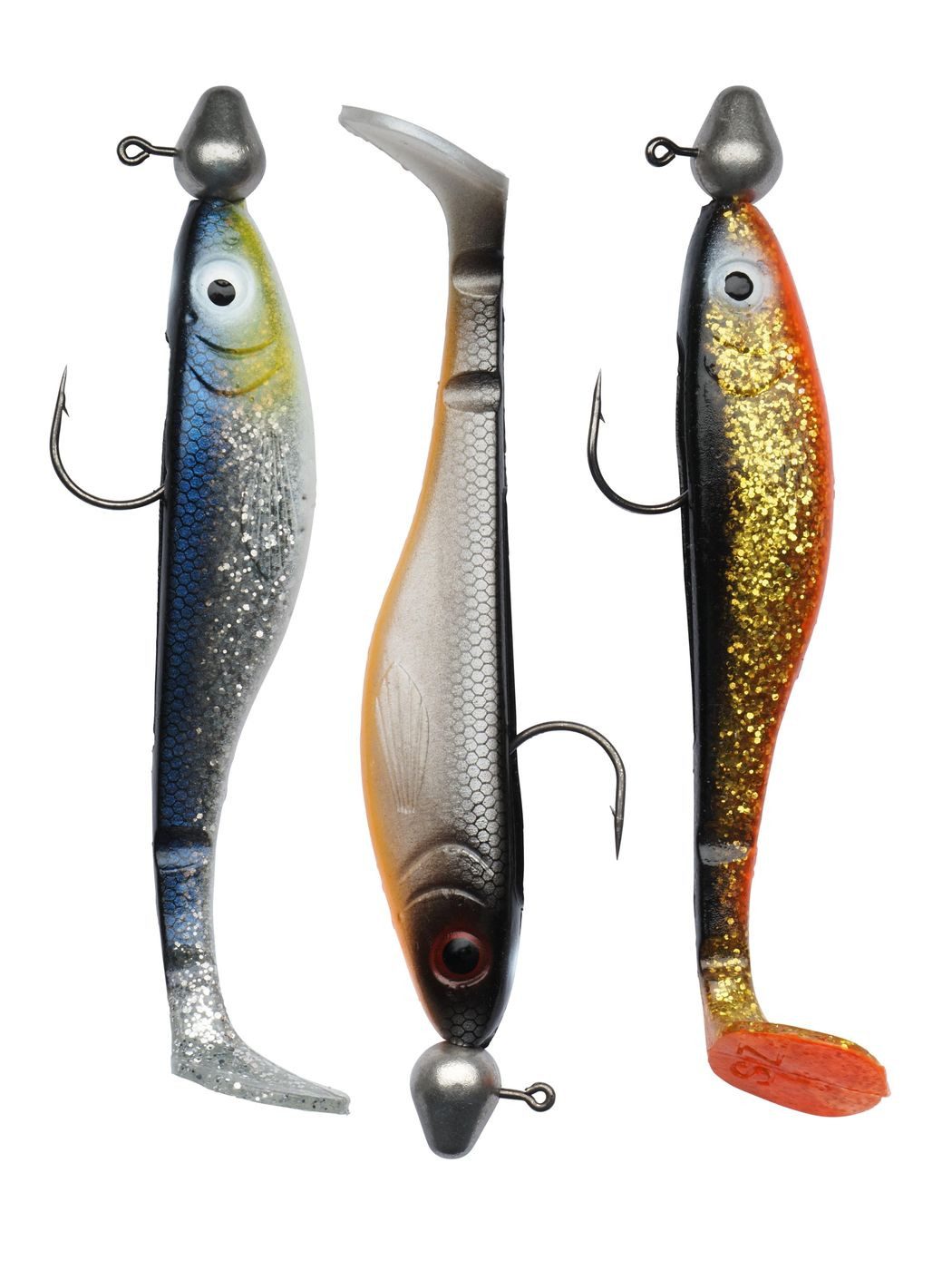 Kunstköder Abu Garcia McPrey 10gr Rigged - 3 montierte Gummifische im Set
