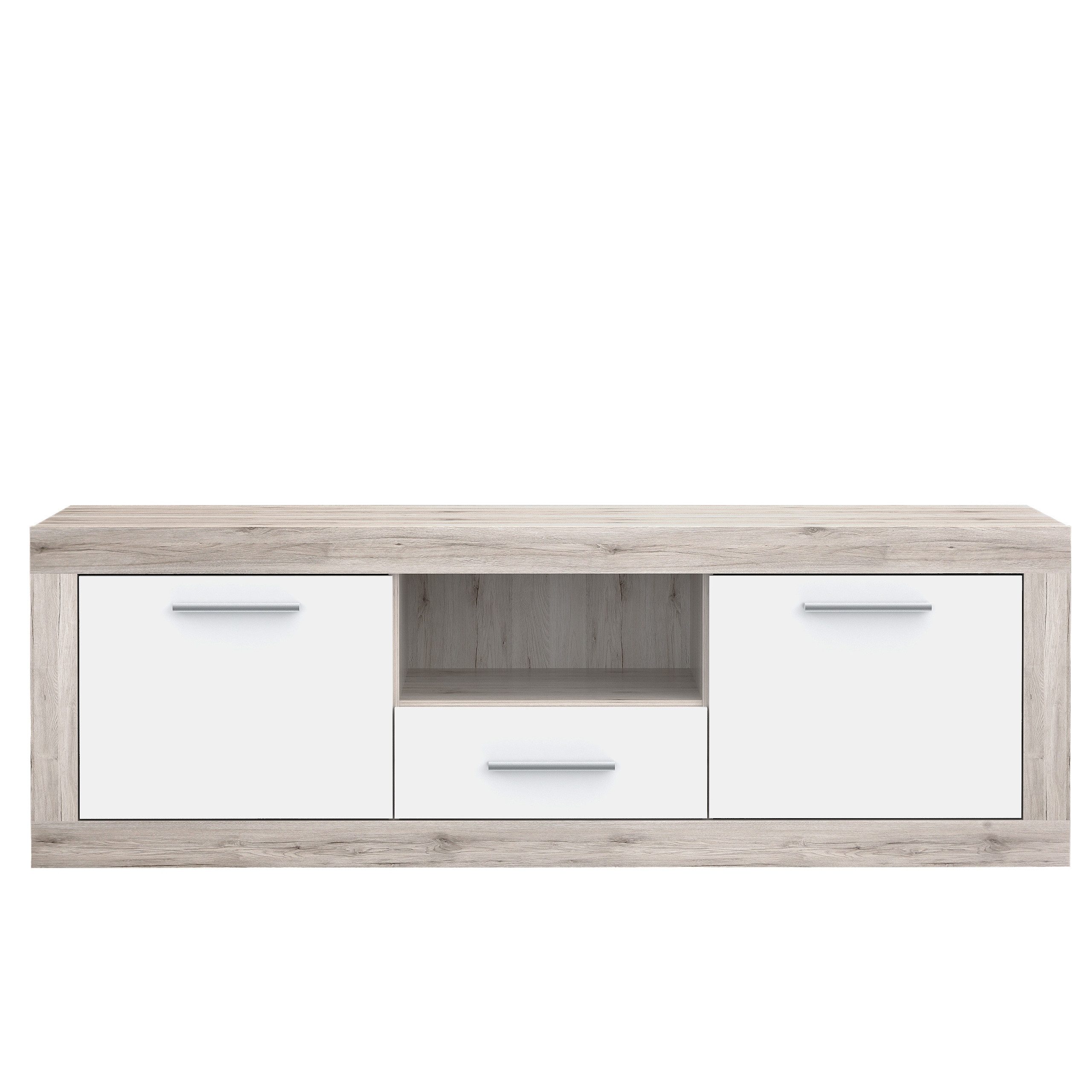 Newroom Lowboard Toshio, TV Lowboard Sandeiche Modern TV Schrank Fernsehtis günstig online kaufen