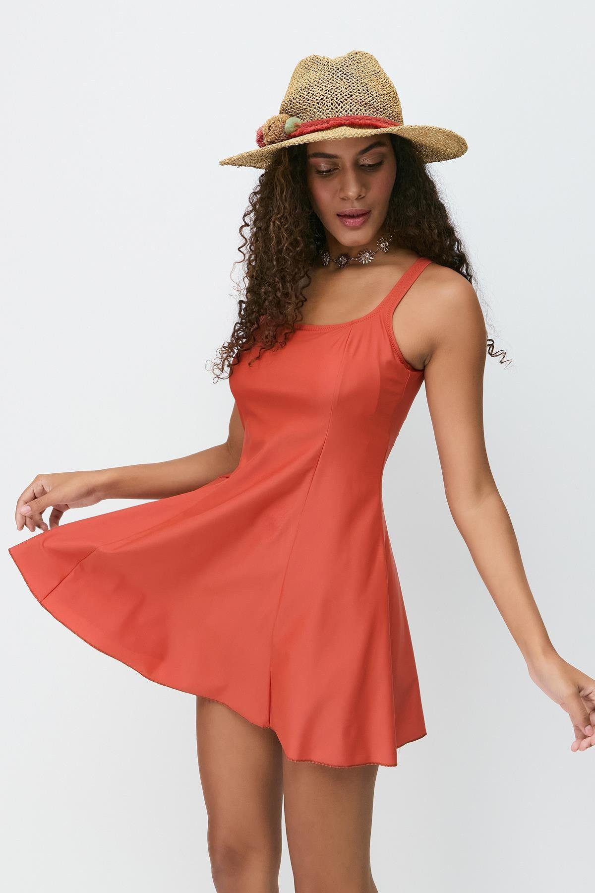 C&CITY Badehose Kurzes Kleid Badeanzug günstig online kaufen