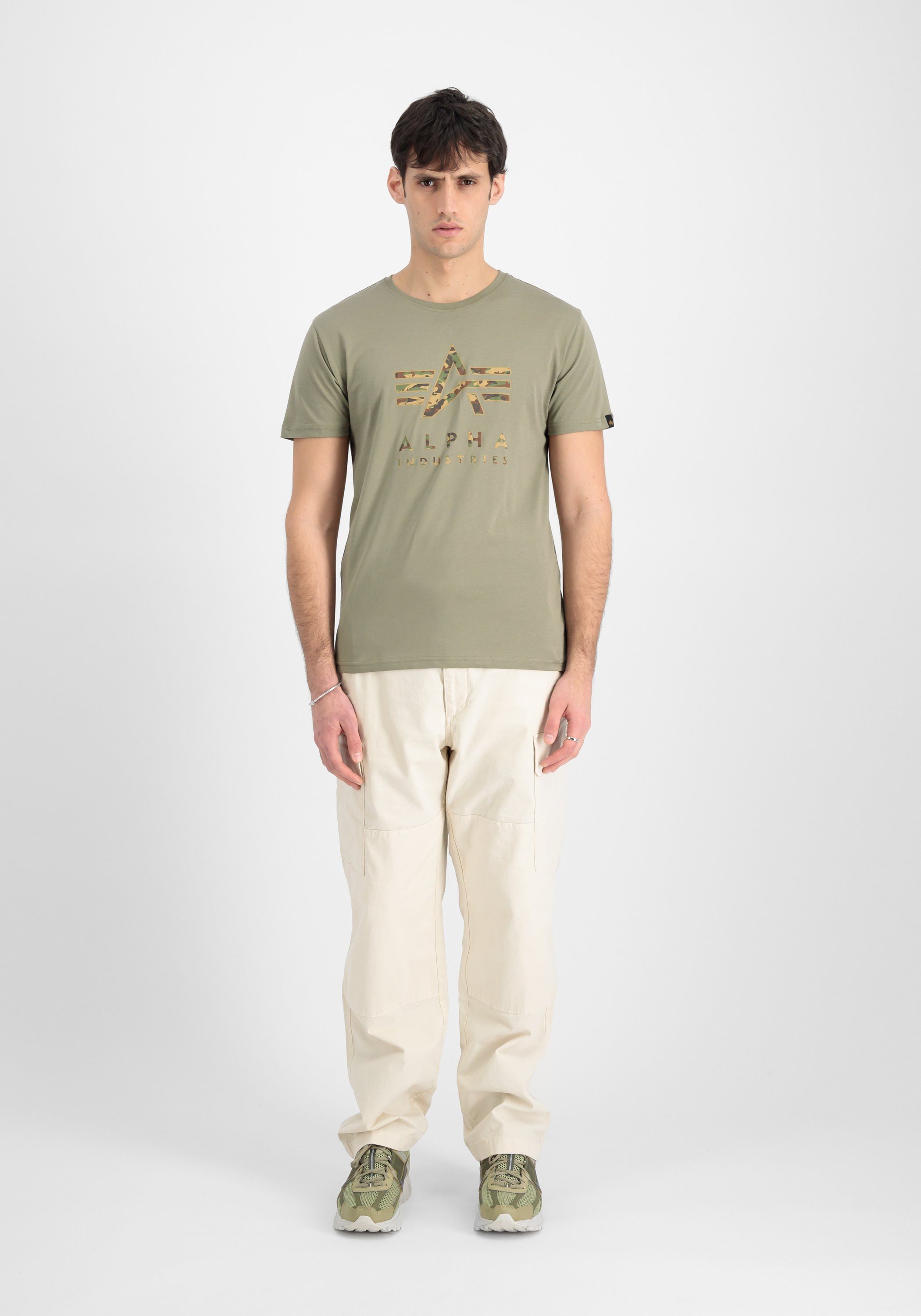 Alpha Industries T-Shirt Camo Puff Print günstig online kaufen