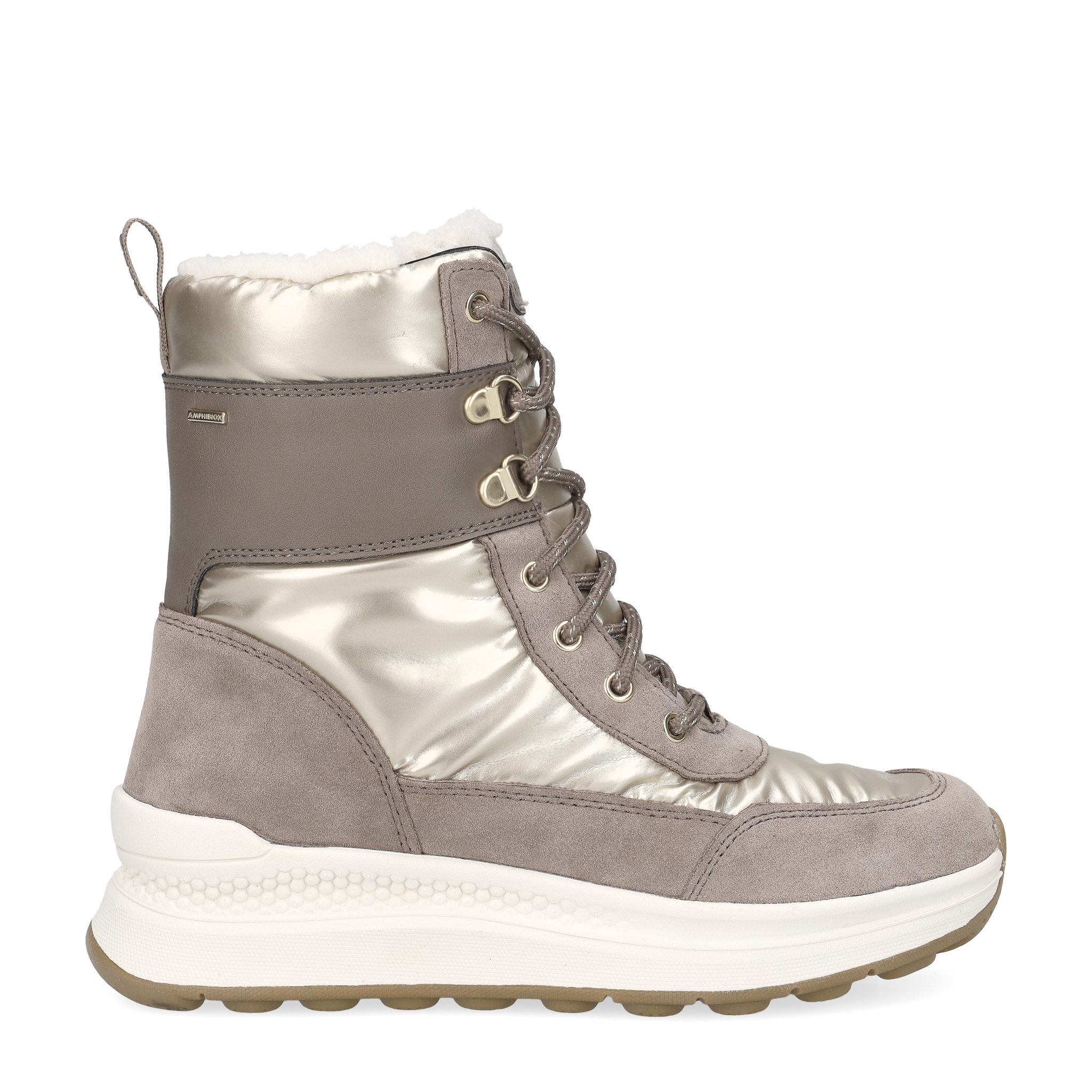 Geox GEOX SPHERICA, Warmfutter, Boots, Gold, Damen Winterstiefel günstig online kaufen