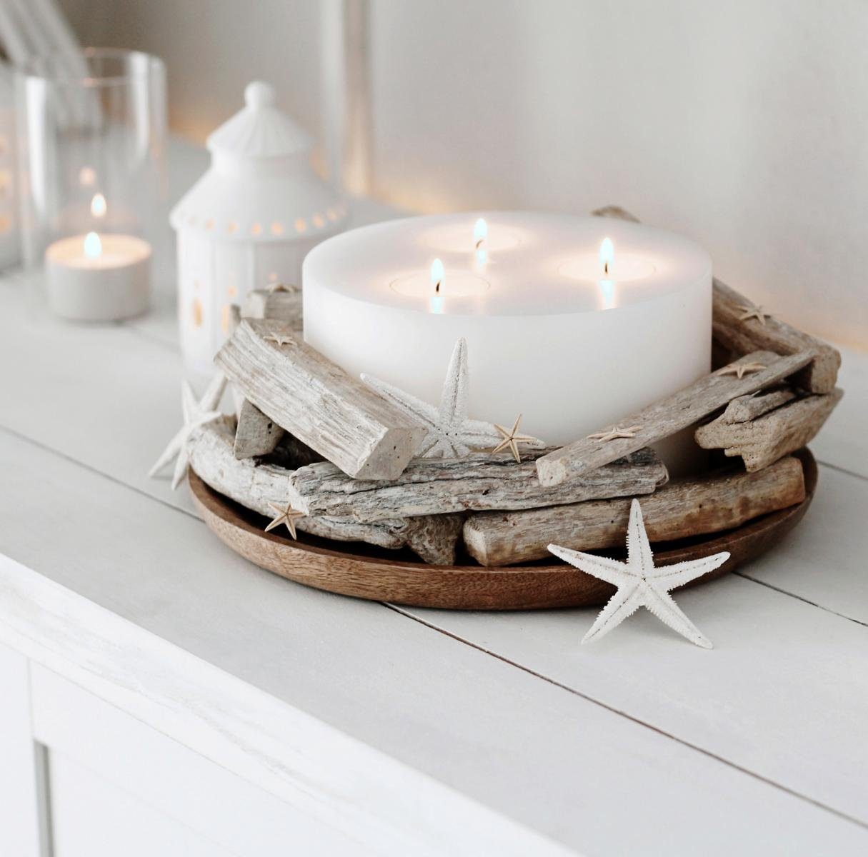 EDZARD Stumpenkerze Cornelius Ø 16 cm, (H 9 cm) Stumpenkerzen-Optik, Dauerk günstig online kaufen