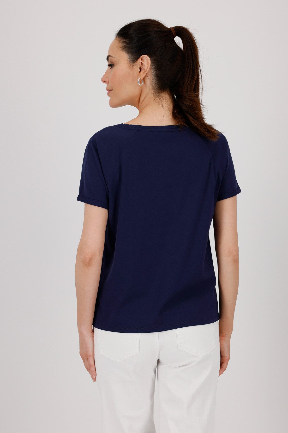 Monari Schlupfbluse mit Glitzernieten günstig online kaufen