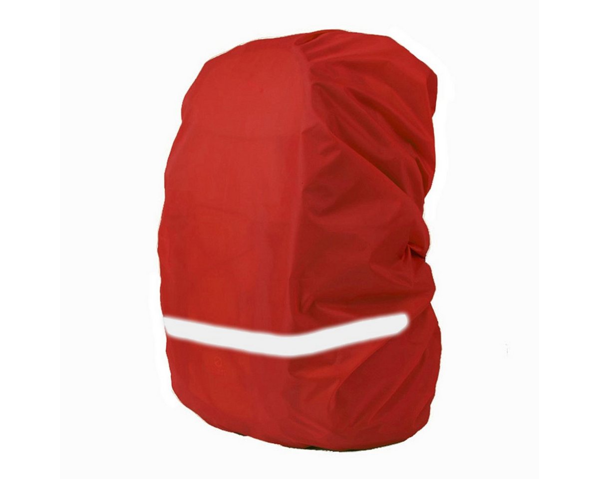 König Design Rucksack-Regenschutz Regenhülle Reflektor-Überzug Schutzhülle (Größe XS / 10 - 17 Liter), Reflektor Regenhülle Backpack Überzug Regenschutz Schulranzen