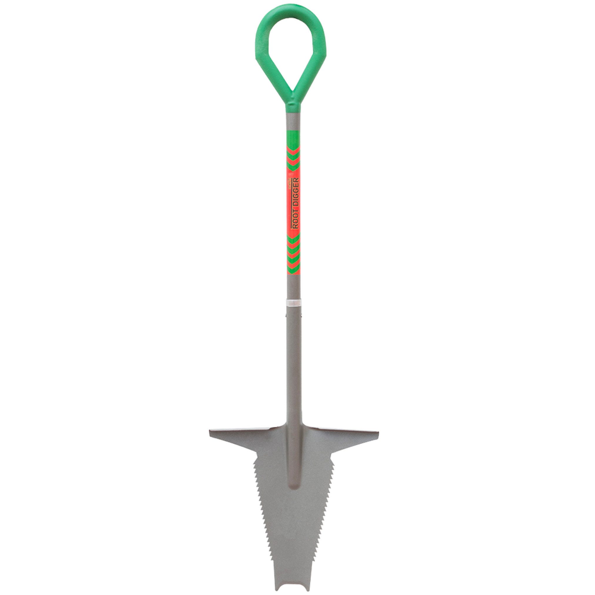 Starlyf Spaten Root Digger Wurzelspaten, (Spar Set, 1-St., 1er, 2er Pack oder mit Schaufel), Mehrzweckschaufel mit Schneidspitze, 124cm aus Manganstahl