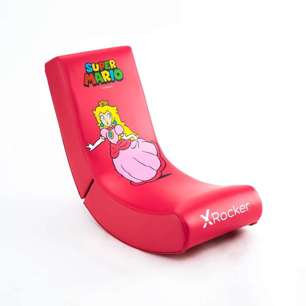 X Rocker Gaming-Stuhl X Rocker Video Rocker - Peach Konsolen-Gamingstuhl Pink, Rot