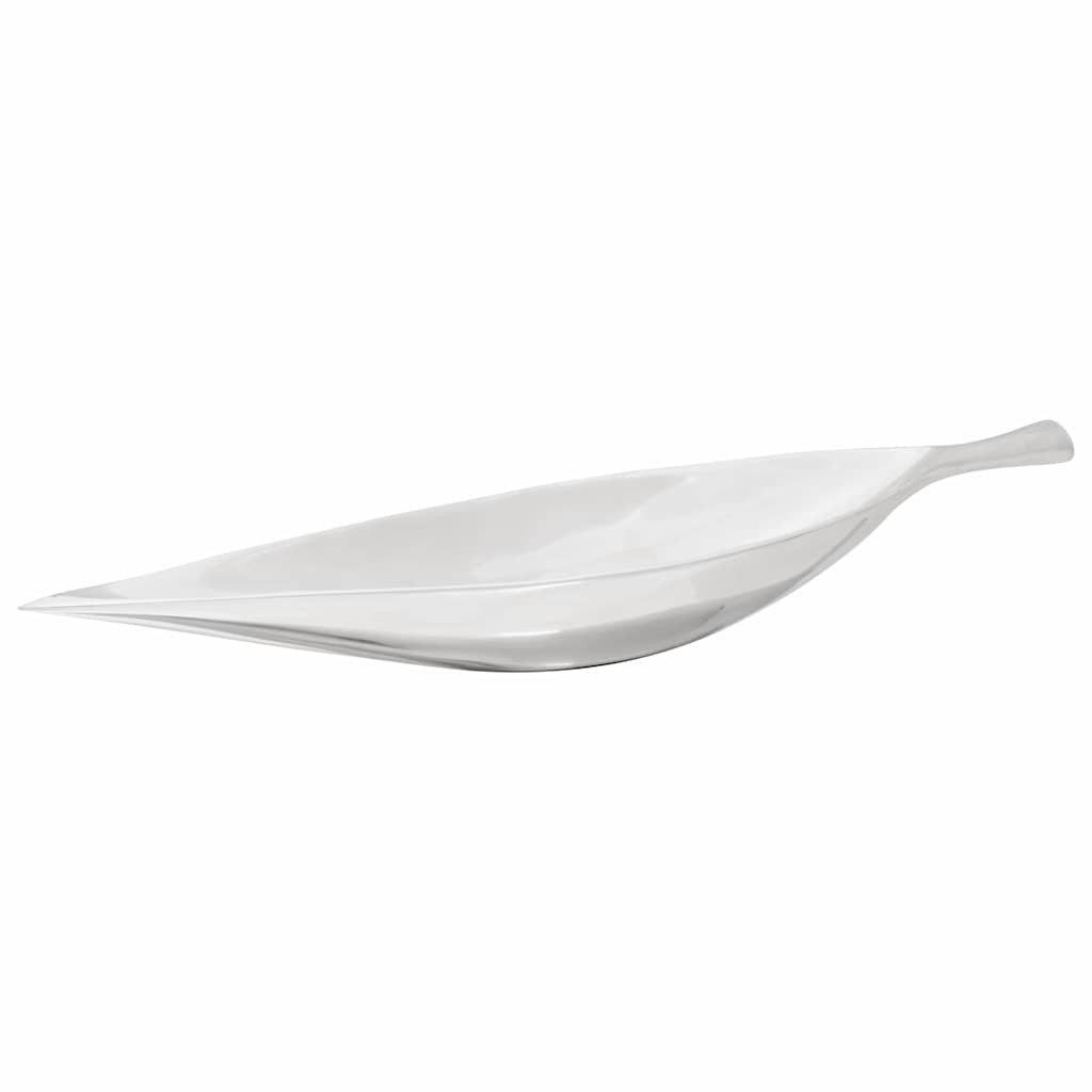 vidaXL Aufbewahrungskorb Obstkorb Silber 60 x 15 x 8 cm Aluminium (1 St)