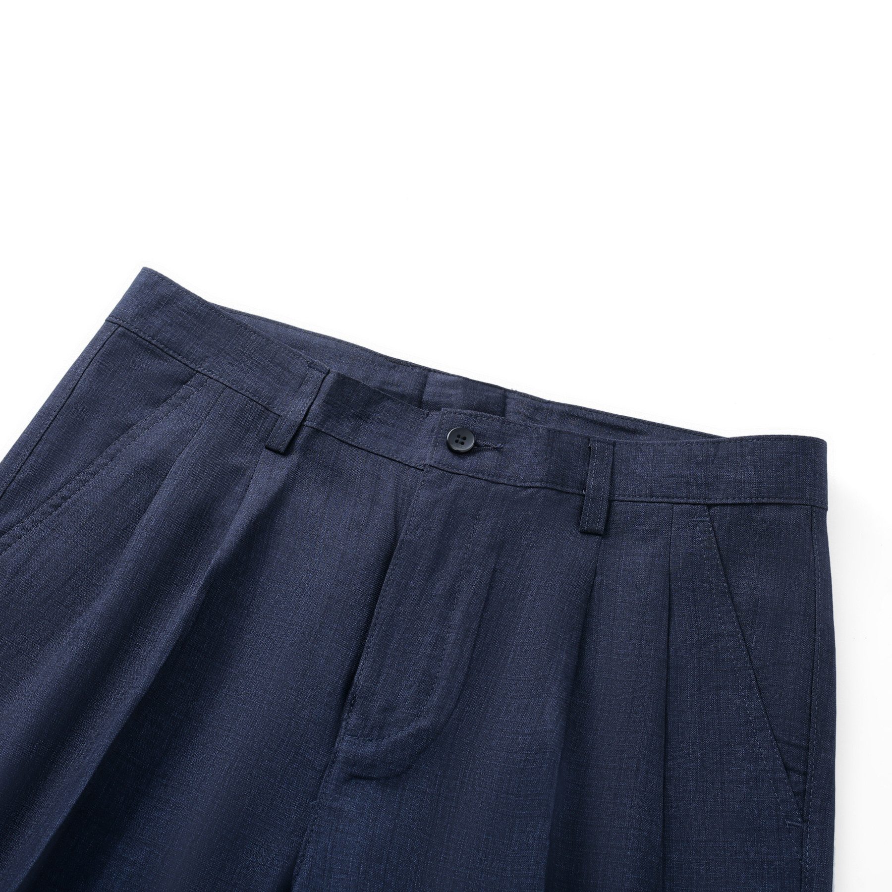Allthemen Anzughose Regular Fit Baukastenhose mit geradem Beinform bügelfrei Businesshose