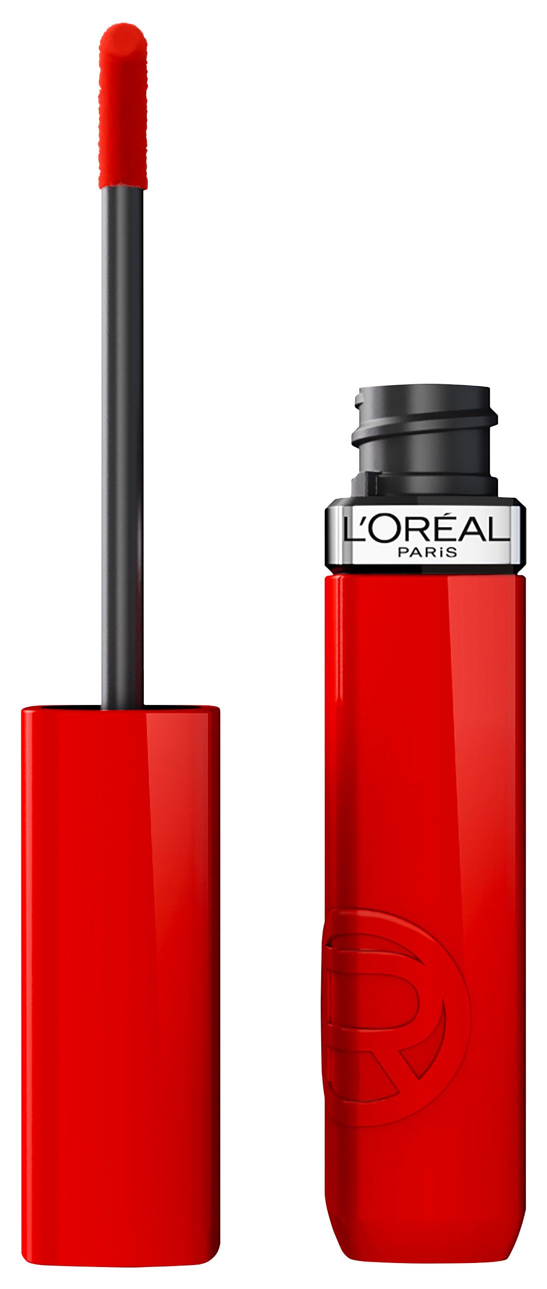 L'ORÉAL PARIS Lippenstift INFAILLIBLE LAQUE RESISTANCE 16H, für langanhaltenden Glanz und intensive Feuchtigkeit