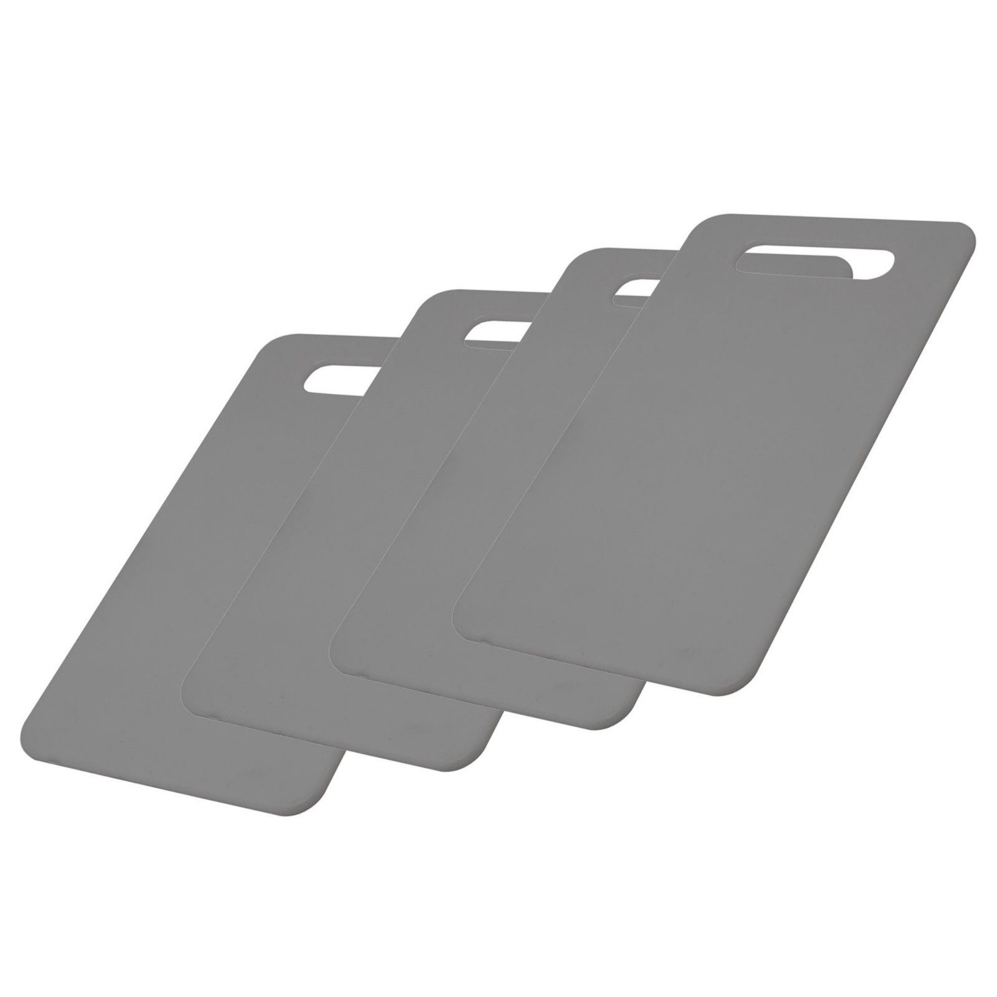 Thiru Schneidebrett 4er Set je 25 x 15 cm, aus BPA-freiem & hygienischem Kunststoff, (4-St)