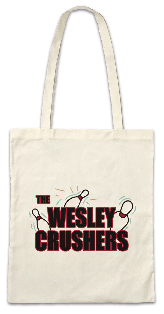 Beuteltasche The Wesley Crushers Stofftasche Star TBBT Big Team LetsBang Bowl