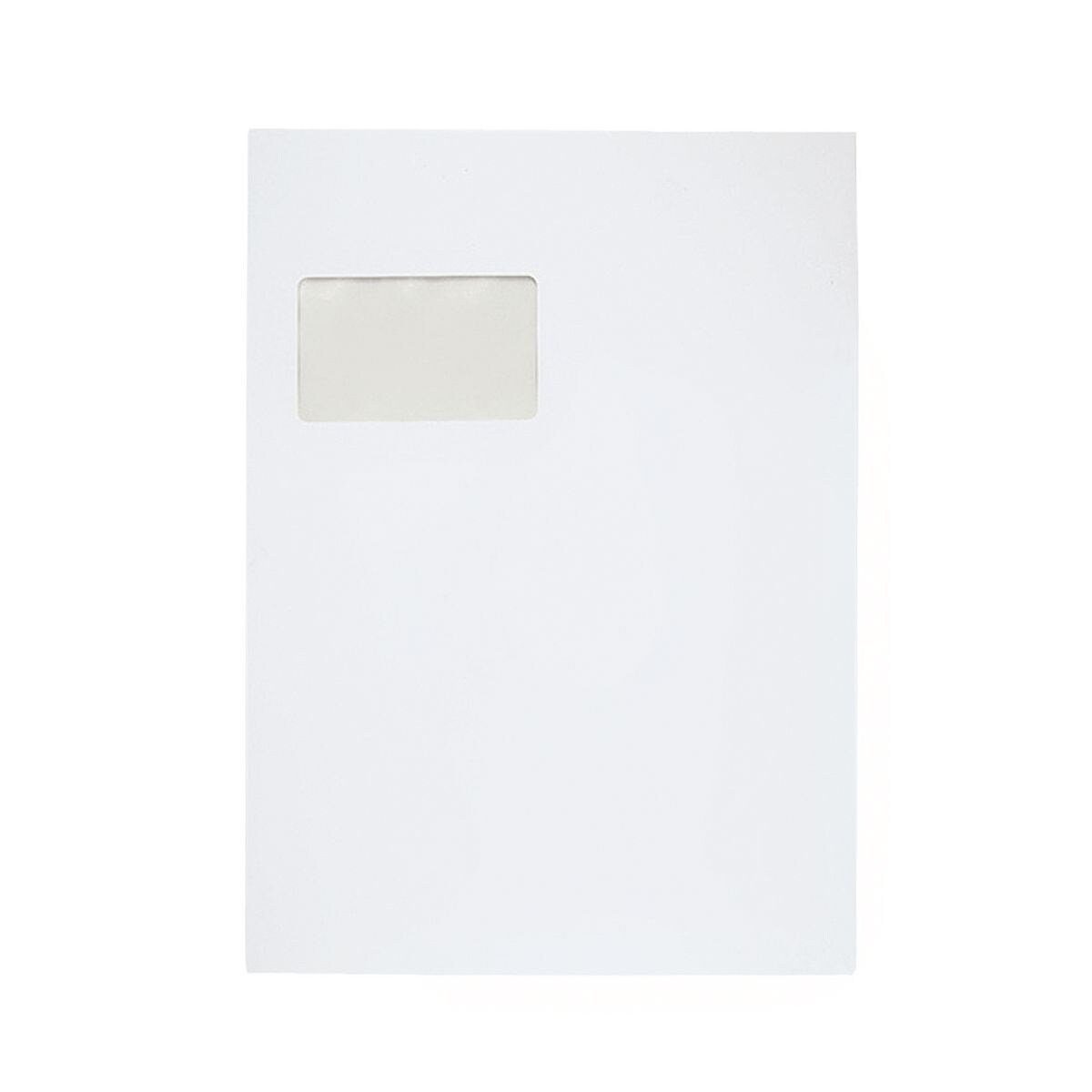 STEINMETZ Versandtasche, DIN C4, mit Fenster, Haftklebung mit Abdeckstreifen