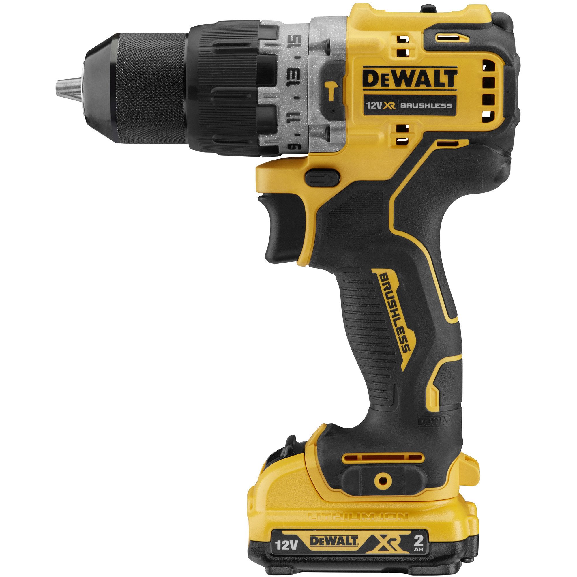 DeWalt Bohrmaschine DEWALT Akku-Schlagbohrschrauber DCD706D2, 12Volt