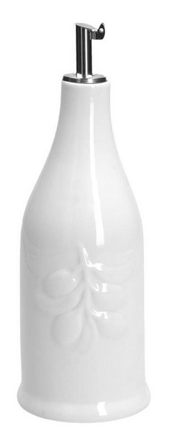La Porcellana Bianca Ölspender Ölflasche Ölspender Menage mit Ausgießer aus Deko-Porzellanglas 300ml, (1-tlg), im Geschenkkarton, Dekorativ