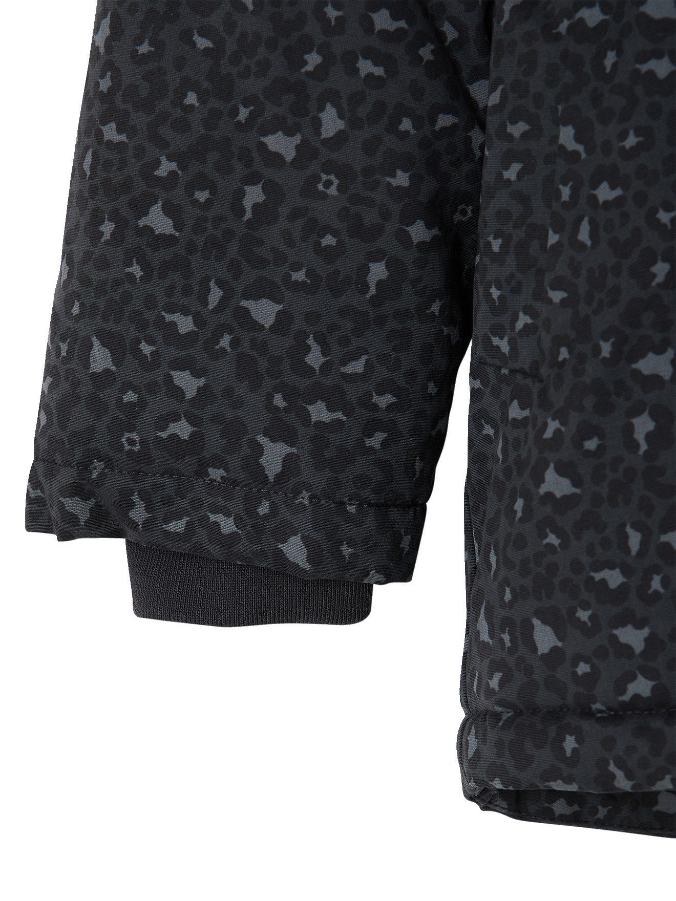 vertbaudet Parka Mädchen Winterjacke mit Kapuze und Webpelz-Futter – Bild 4 von 5
