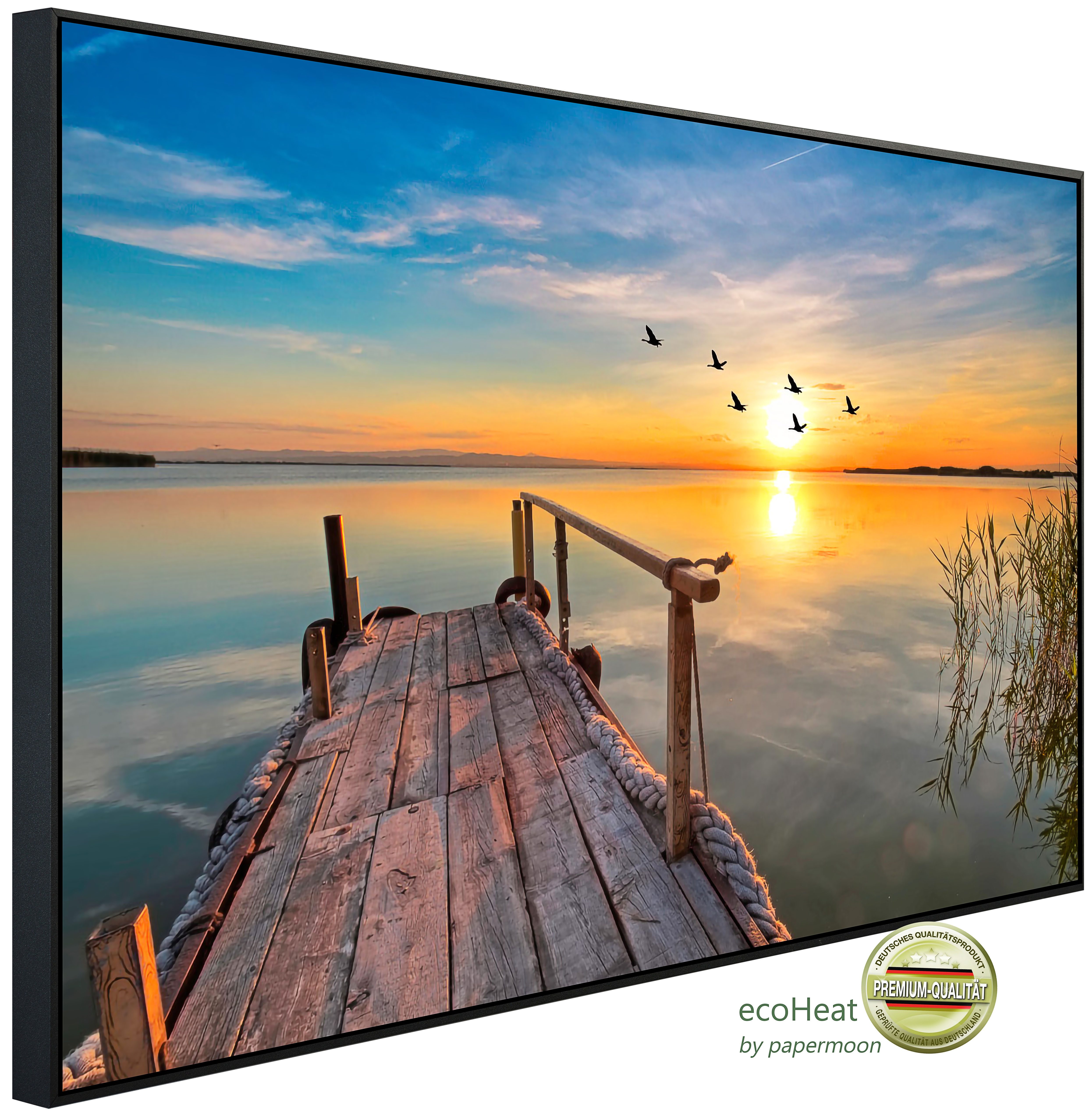 Infrarotheizung INFRAROT-BILD-HEIZUNG, Sunset Pier