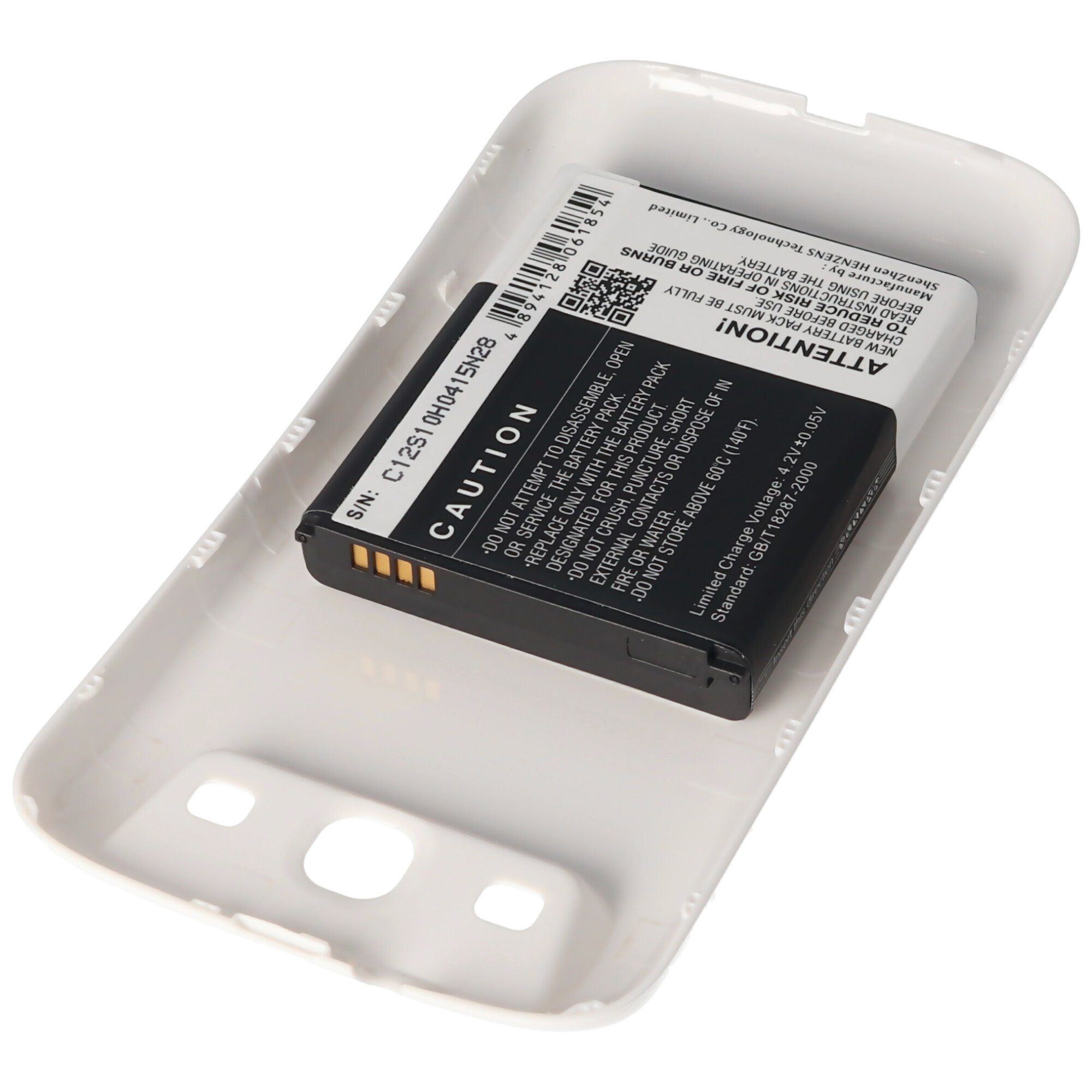 GT-I9300, III, Deckel Samsung S mAh Samsung Akku passend für marbl (3,7 V) 4200 AccuCell Galaxy Akku