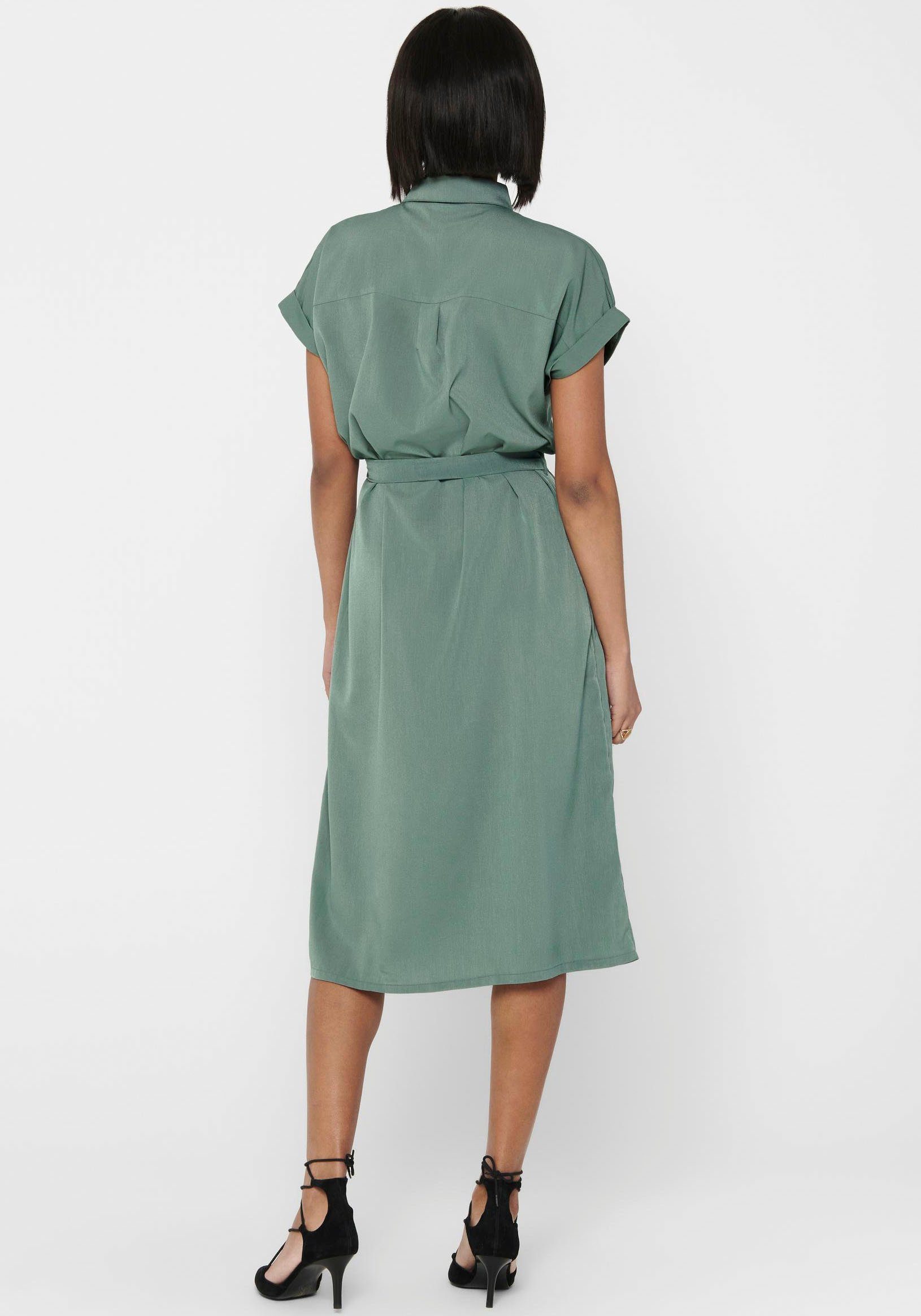 ONLY Hemdblusenkleid ONLHANNOVER S/S SHIRT DRESS NOOS WVN Sommerkleid