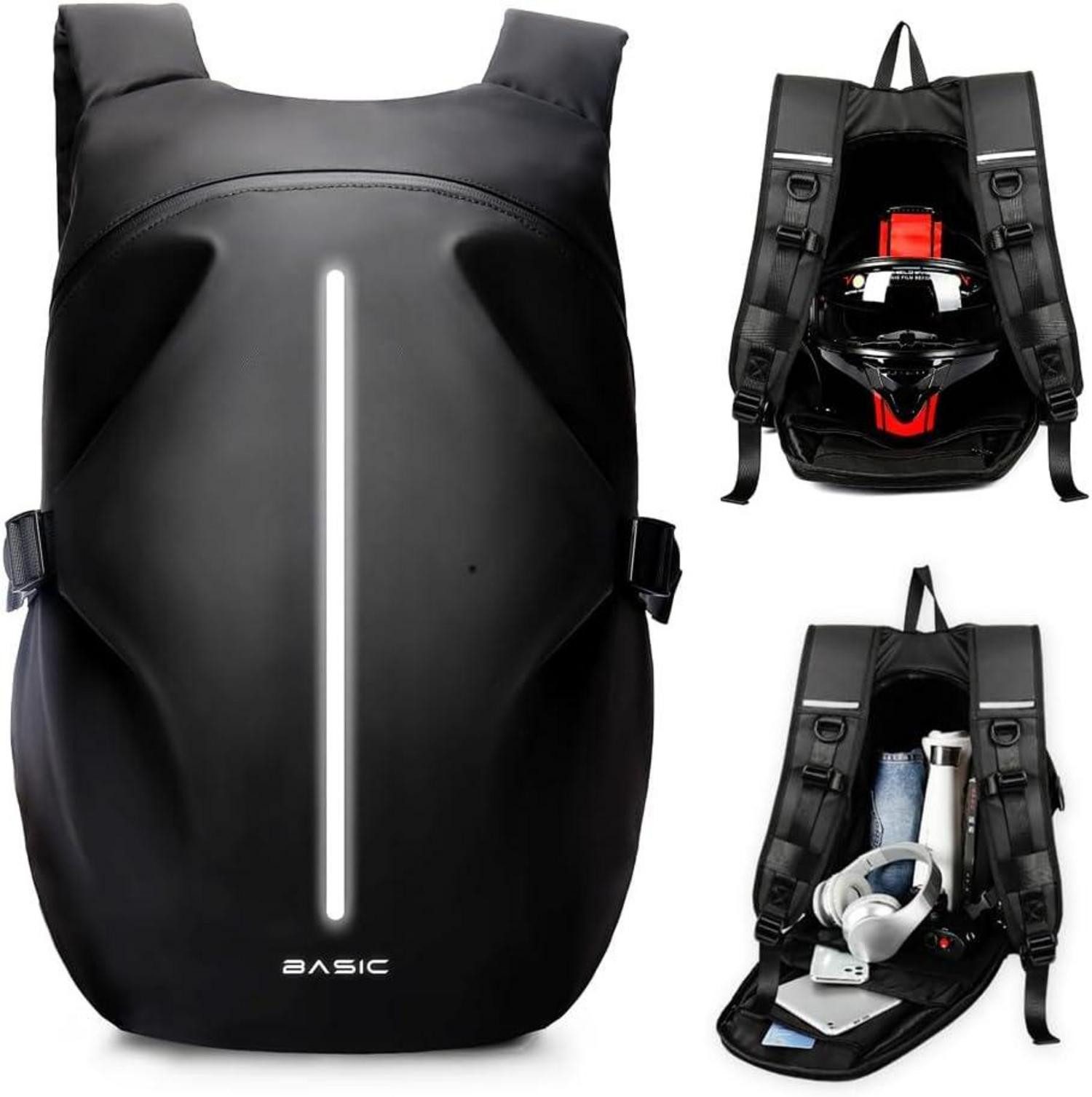 LuxusKollektion Tankrucksack Motorradrucksack wasserdichter Helmrucksack Mo günstig online kaufen
