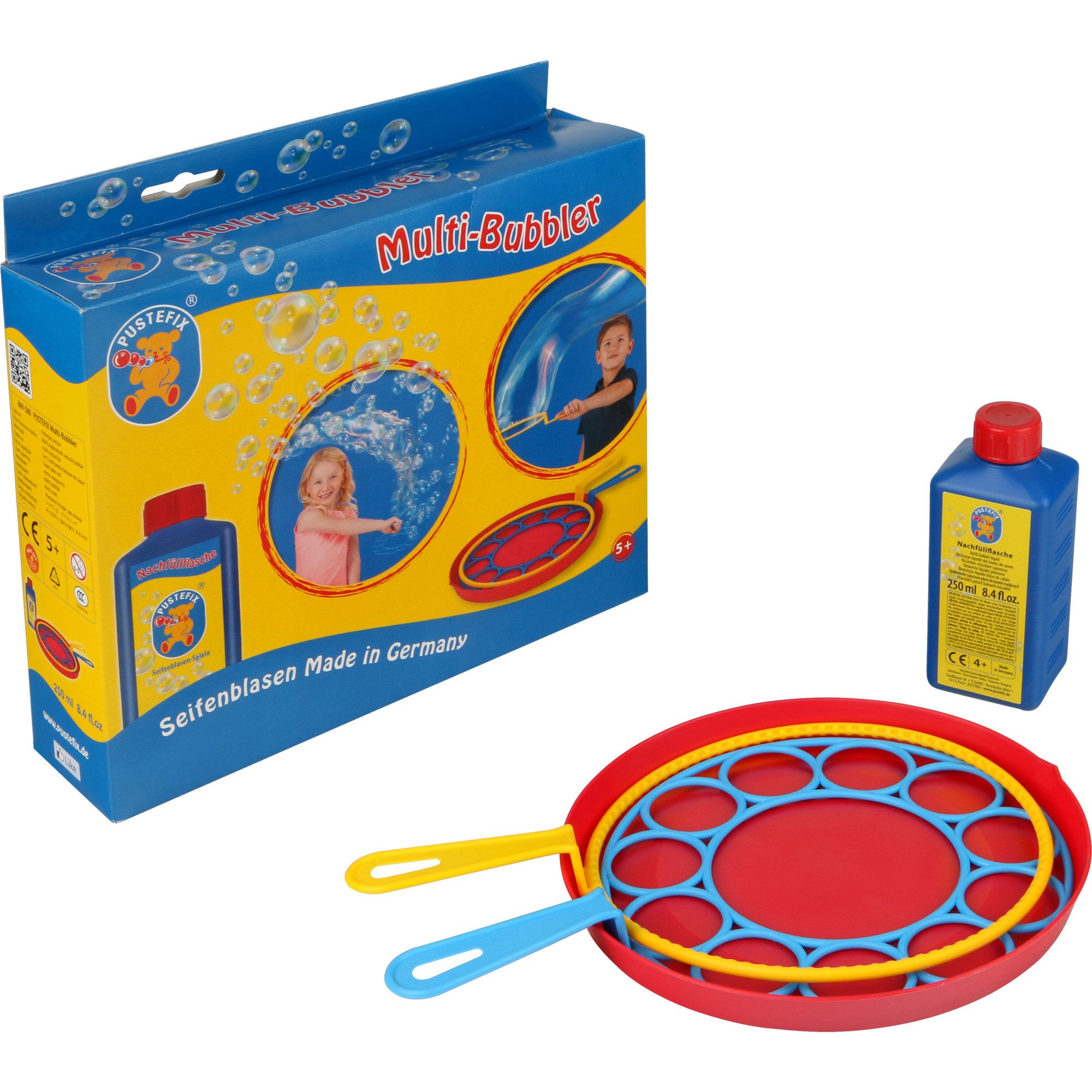 Seifenblasenspielzeug Pustefix Multi-Bubbler, Seifenblasen