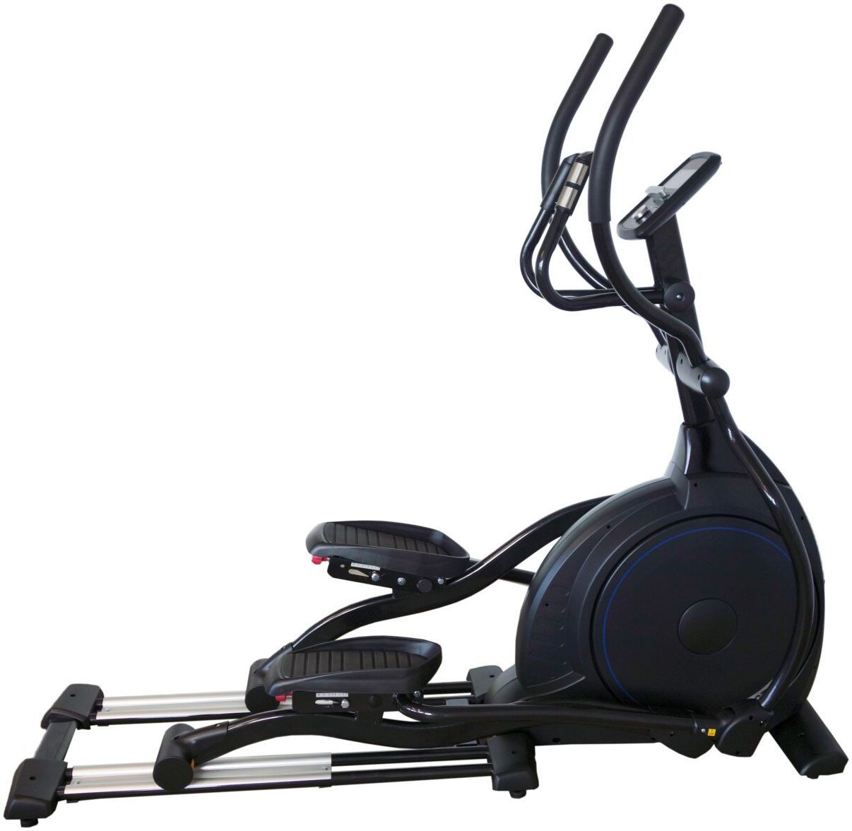 U.N.O. FITNESS Ellipsentrainer XE 5500 (BMI Analyse Programm), Schwungmasse ca. 30 kg, 16 Widerstandsstufen