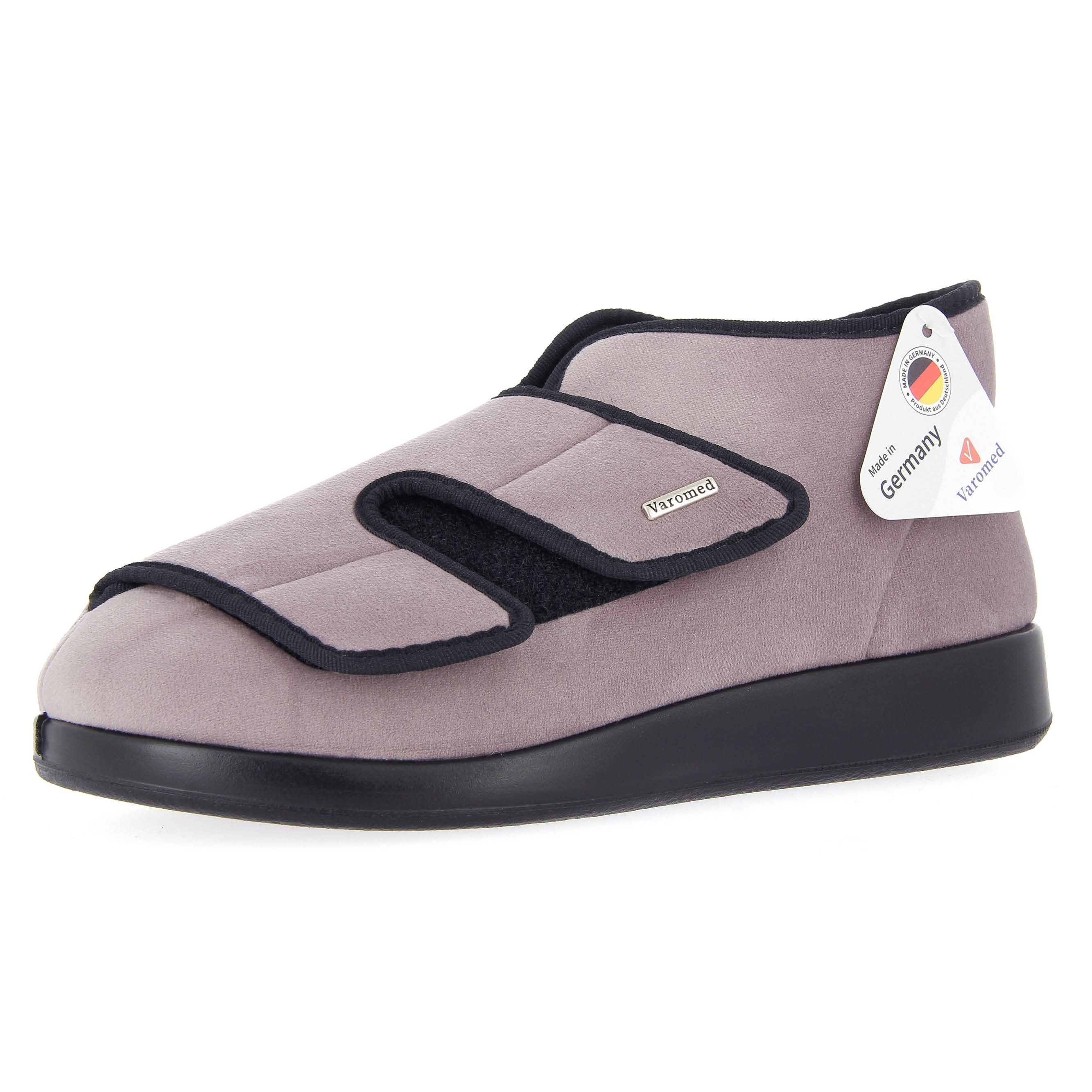 VAROMED Genua Verbands- & Komfortschuh Weite L mit Klett Hausschuh