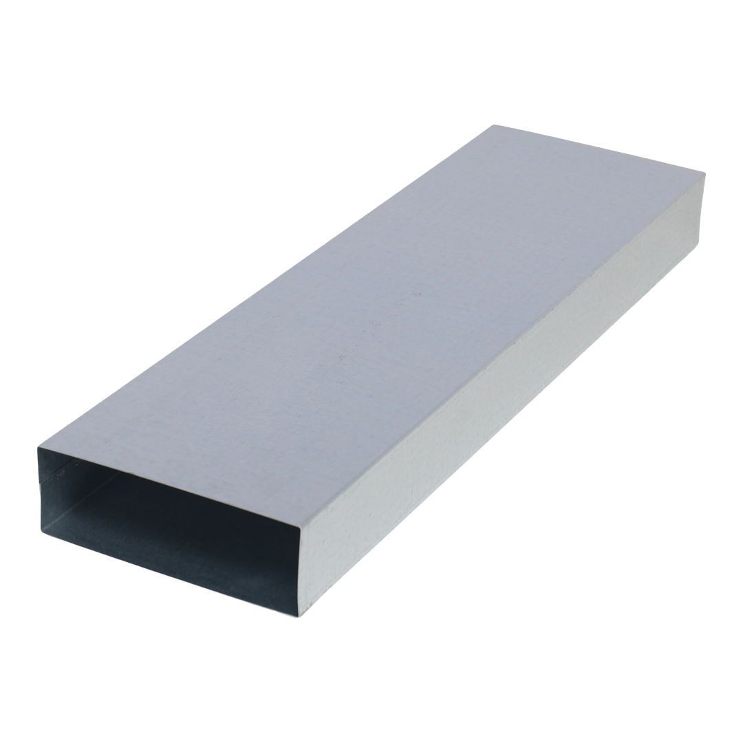 Subtiel Lüftungsschacht Flachkanal, 15x50x5 cm