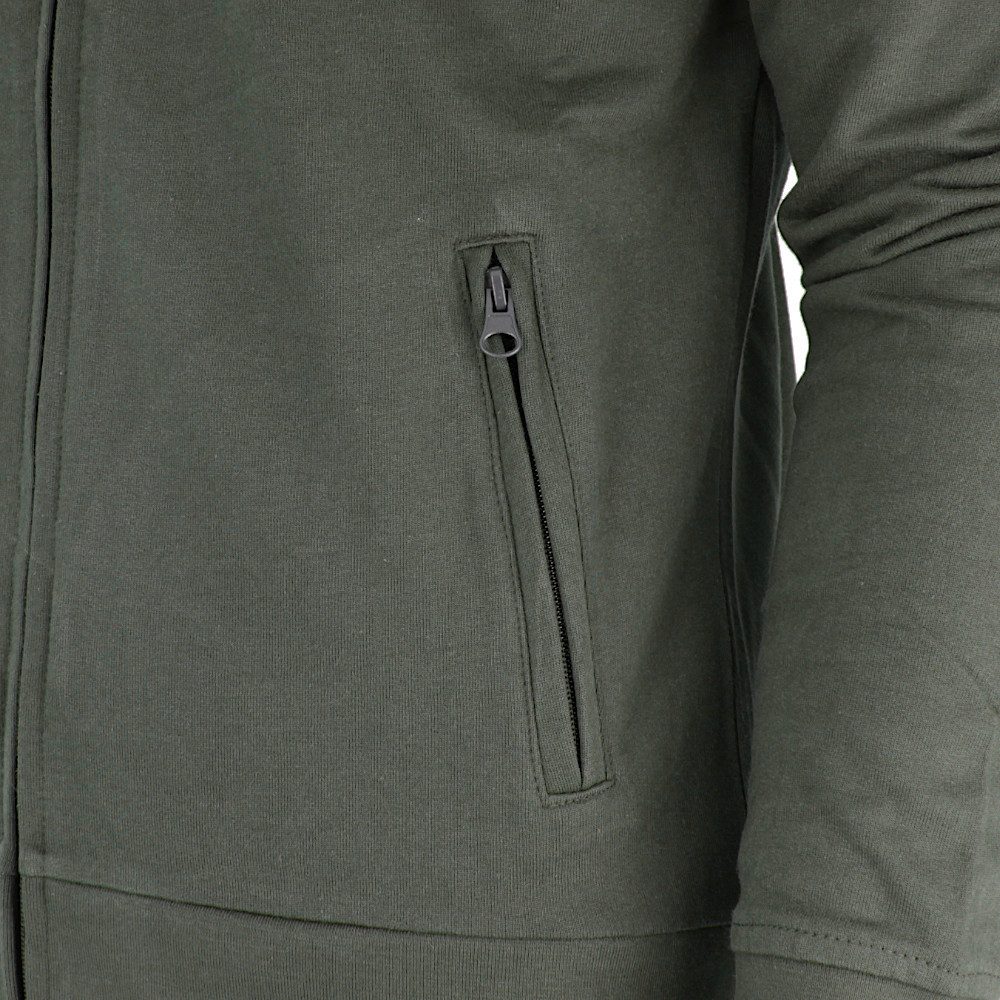 Promodoro Sweatjacke Stand-Up Collar Jacke auch in großen Größen mit angerauter Innenseite, auch in großen Größen bis 5XL – Bild 5 von 5