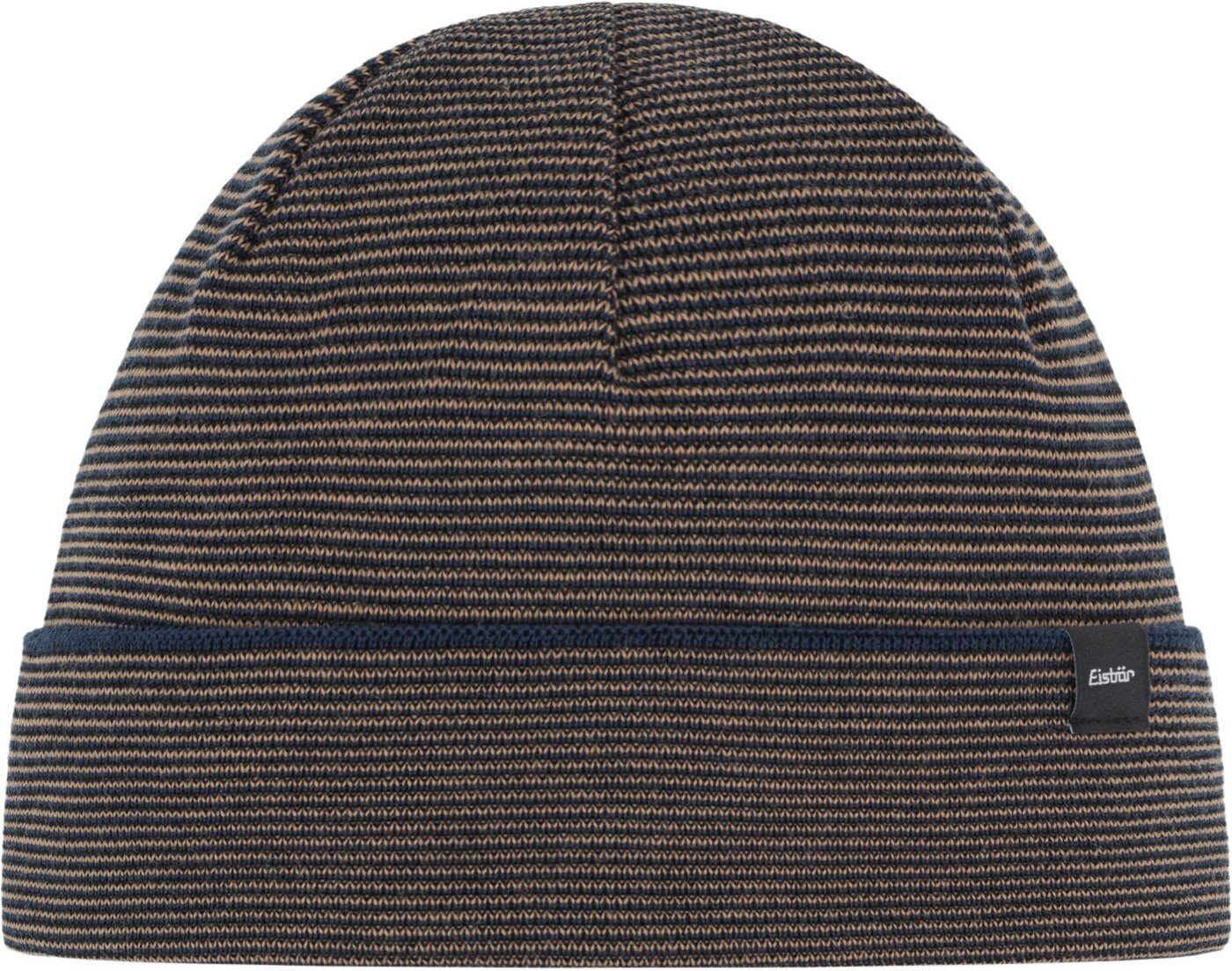 Eisbär Strickmütze WINONA DARK COBALT-CAPPUCCINO-SCHWARZ